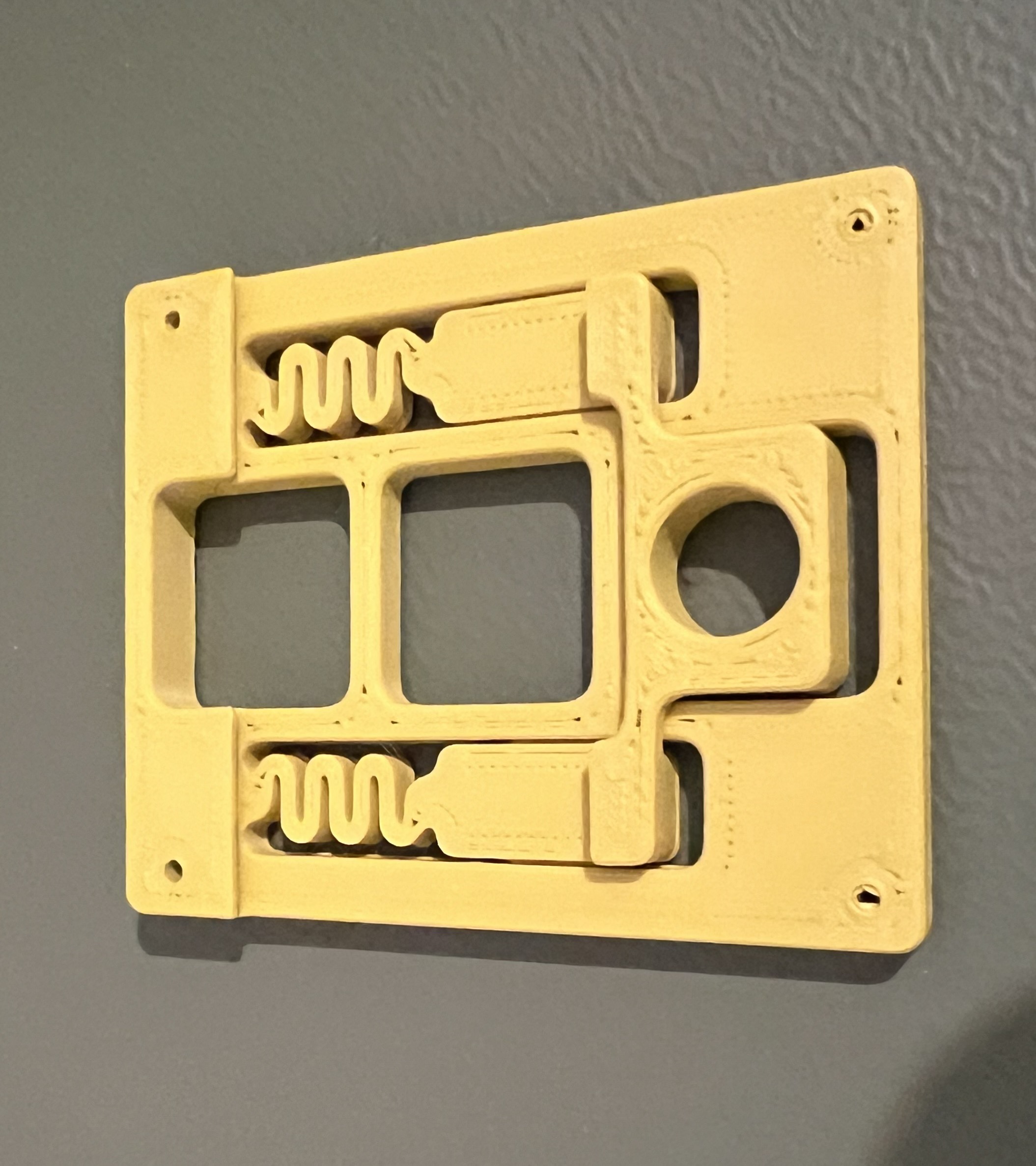 Low profile Raspberry Pi DIN Rail Mount w/ heat set inserts