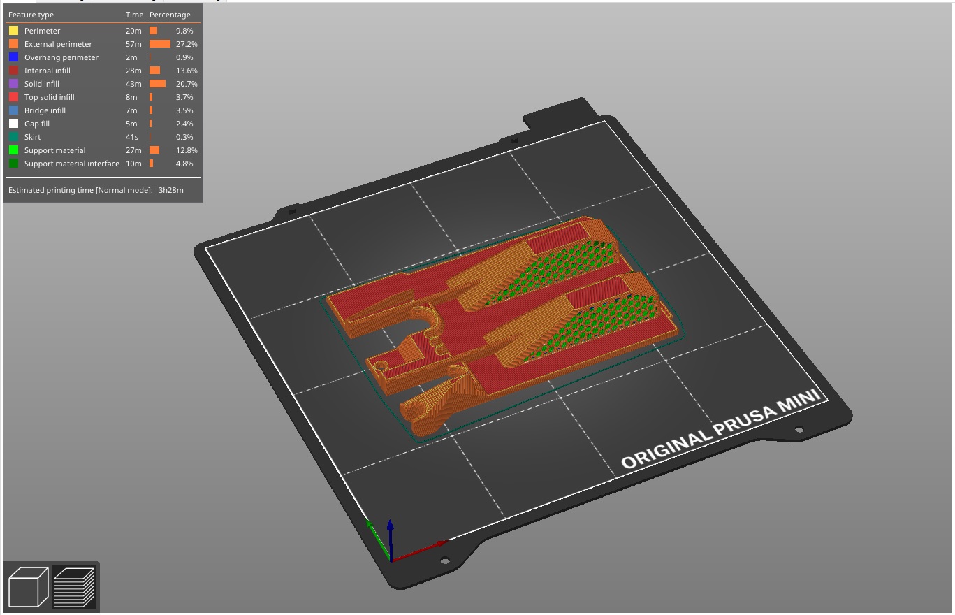 Prusa Mini Buddy Board Cable Management Cover - photo 4
