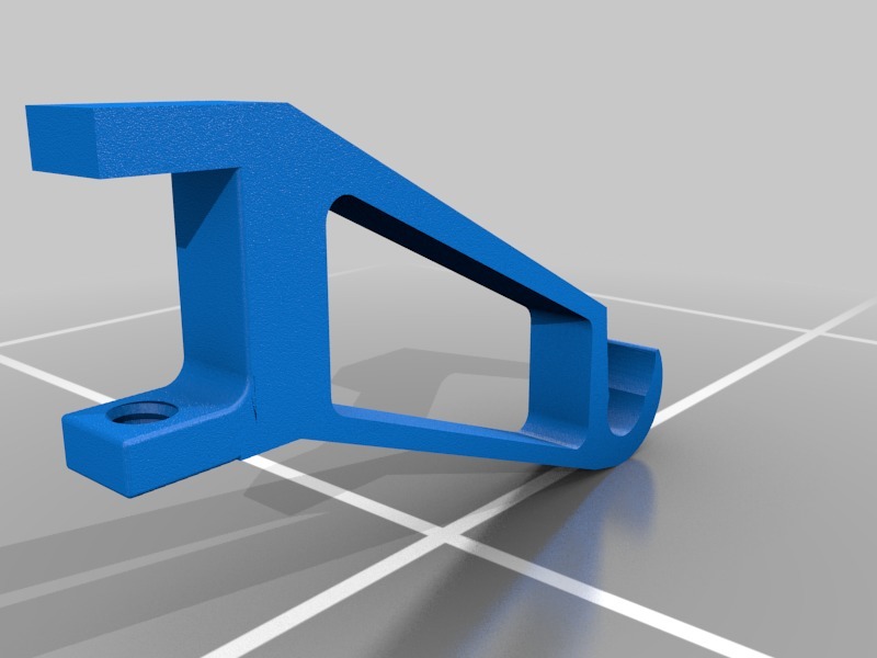 Improved Filament Spool Holder Clamp to Shelf - photo 2