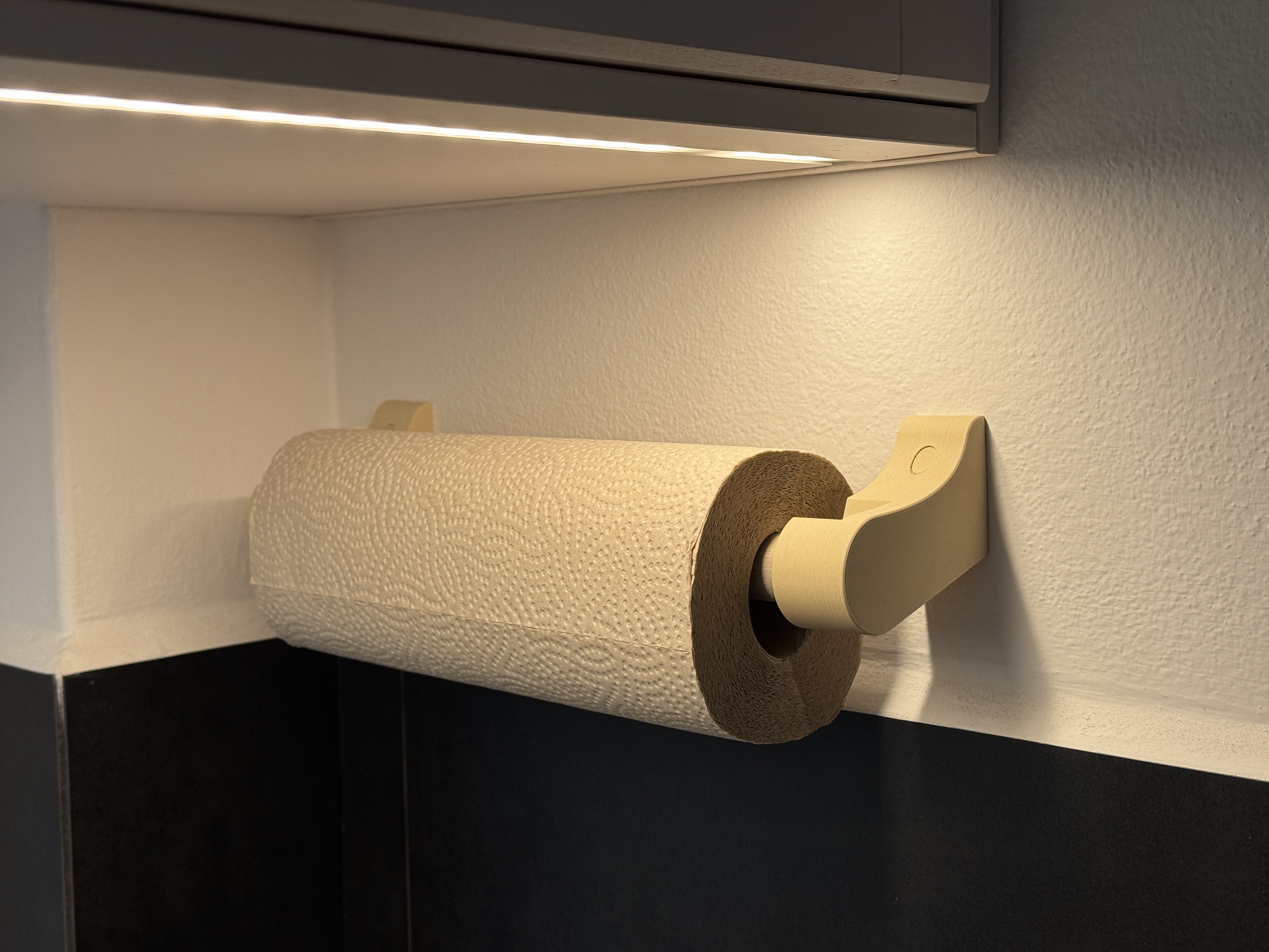 Kitchen paper towel holder