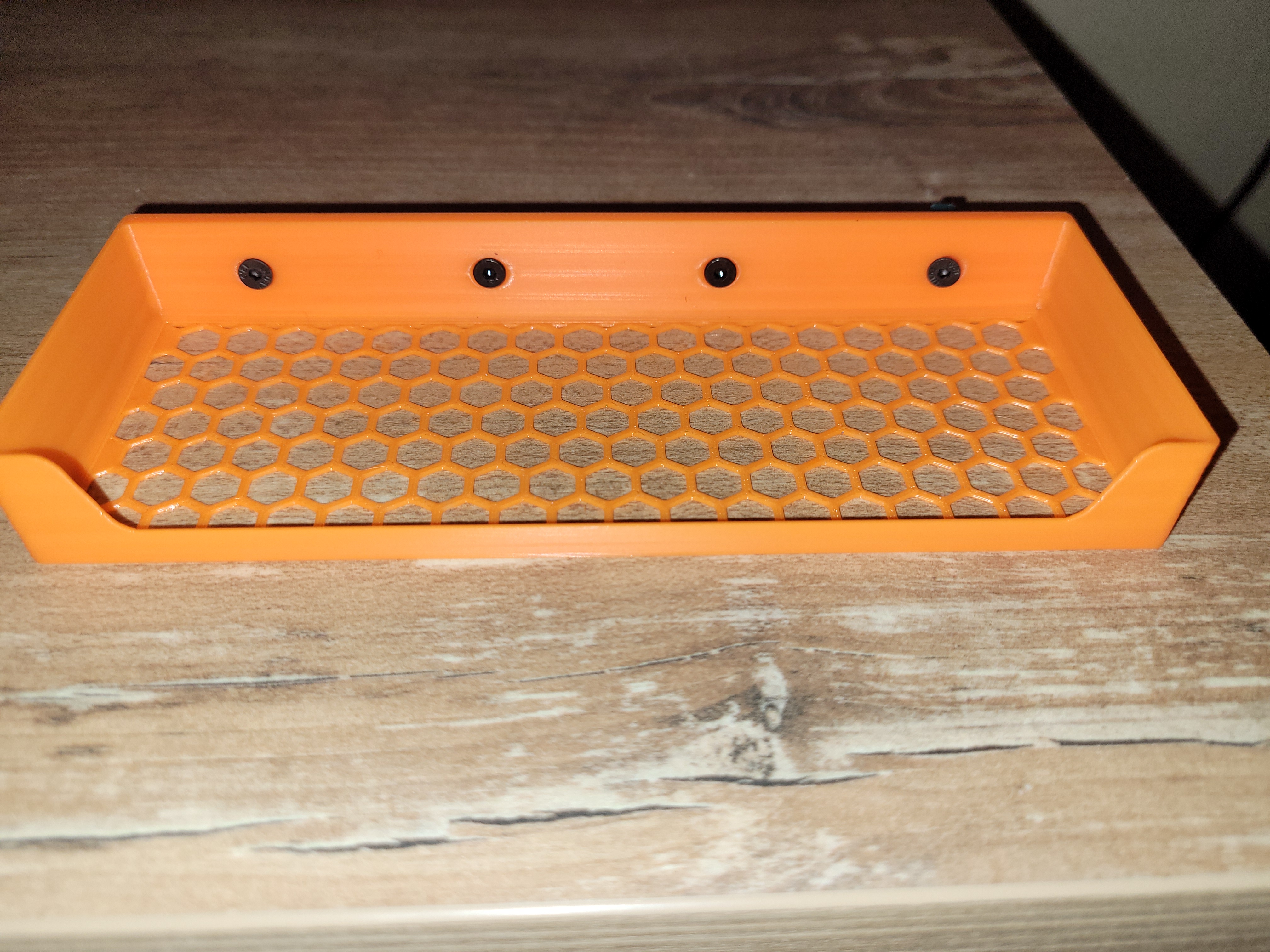 Lowpoly Ikea Skadis tray with hooks or T-Nuts, solid or hexagon bottom - photo 2
