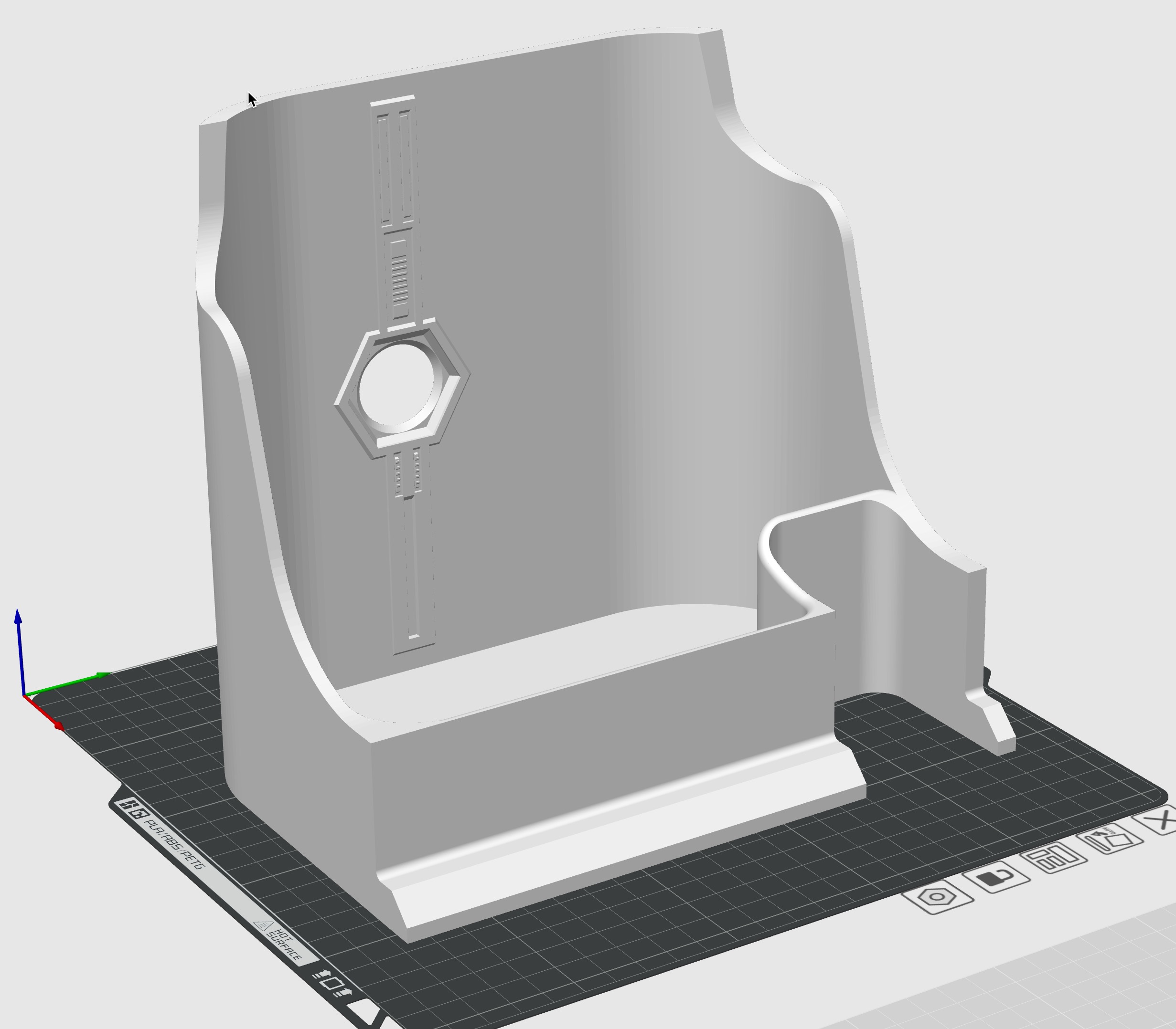 Bambu Lab A1 Bin - Death Star Thermal Exhaust Port Version - photo 3