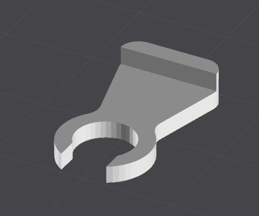 Easy to remove bowden tube clip