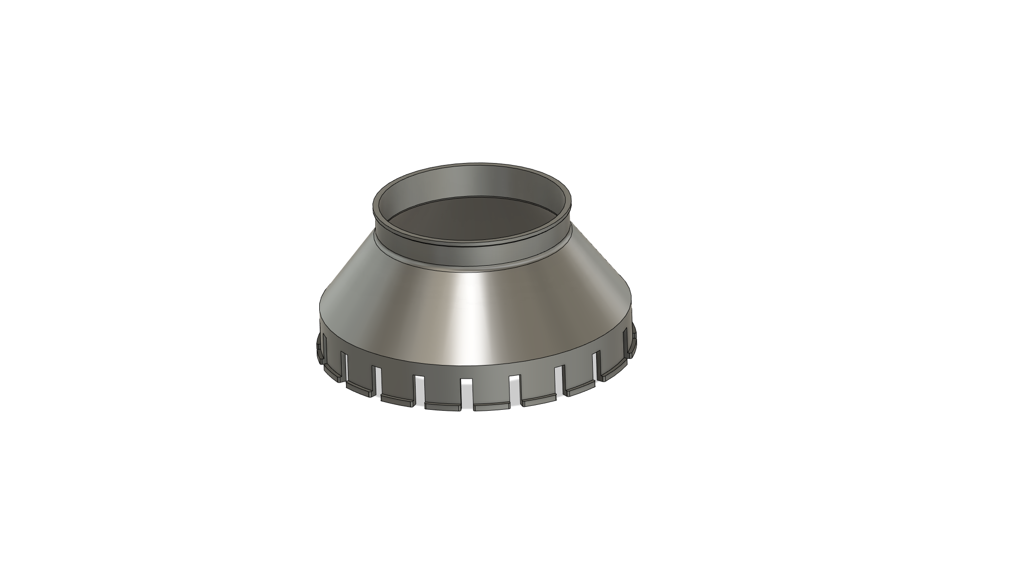 kitchen exhaust fan exit adapter 150mm to 100mm