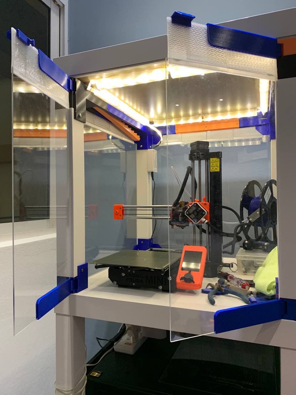 Lack Enclosure Door Long Hinge for Prusa MINI - photo 2