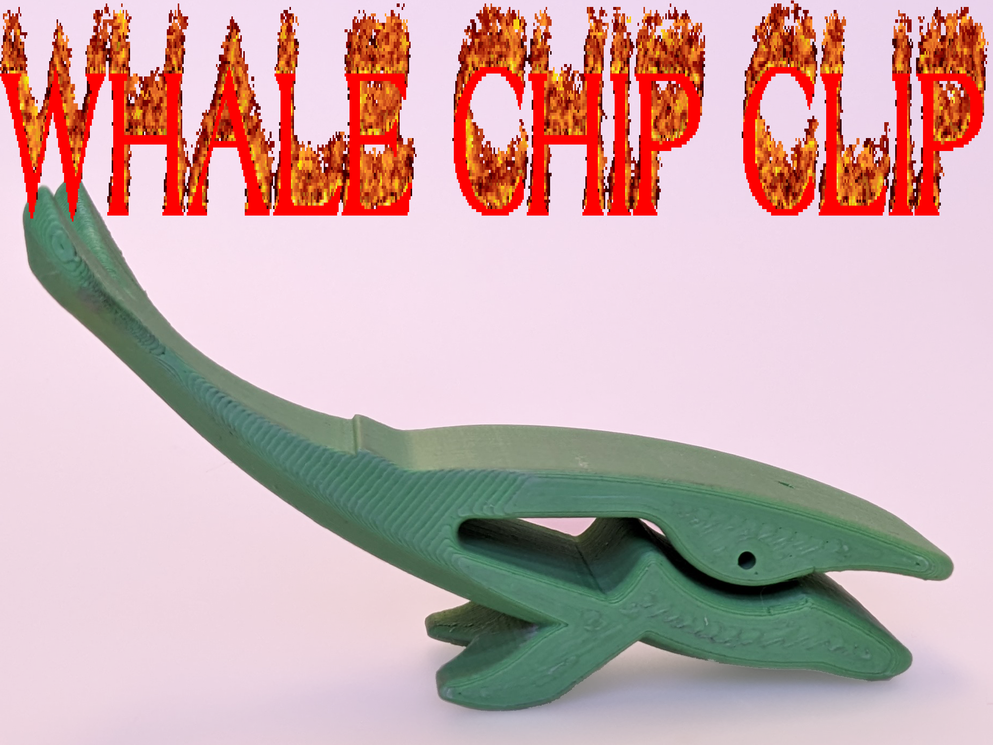 Chip Clip Whale
