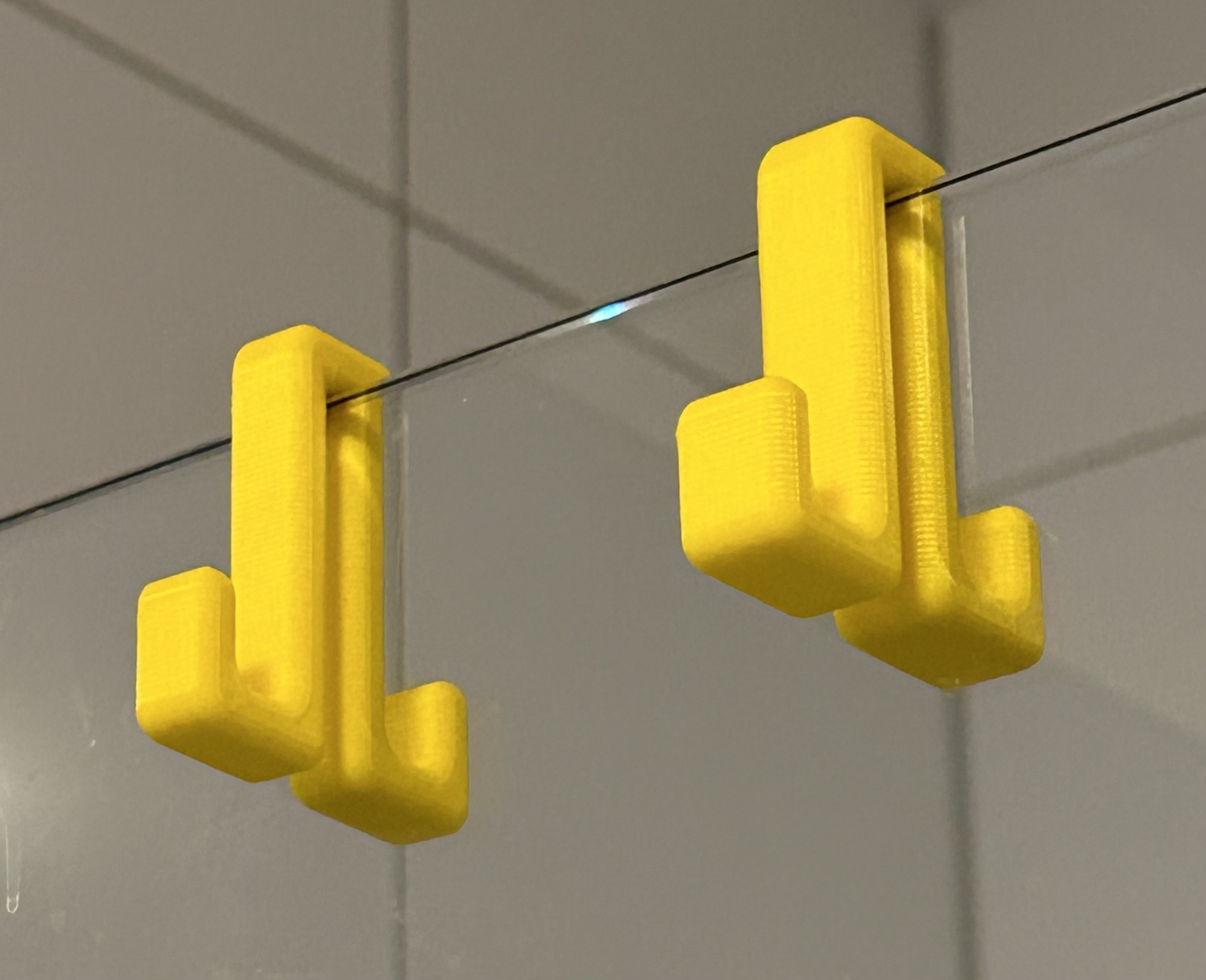 Bath Glass Shower Hook