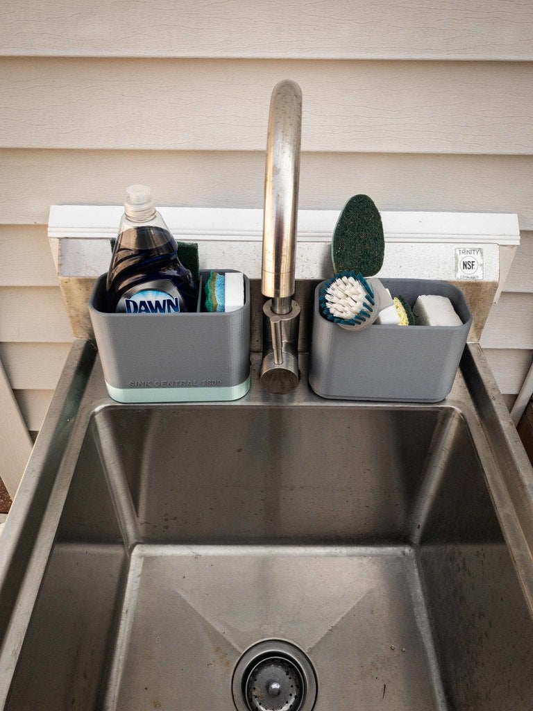 Sink Caddy with Self Drain and Adjustable Divider - photo 4