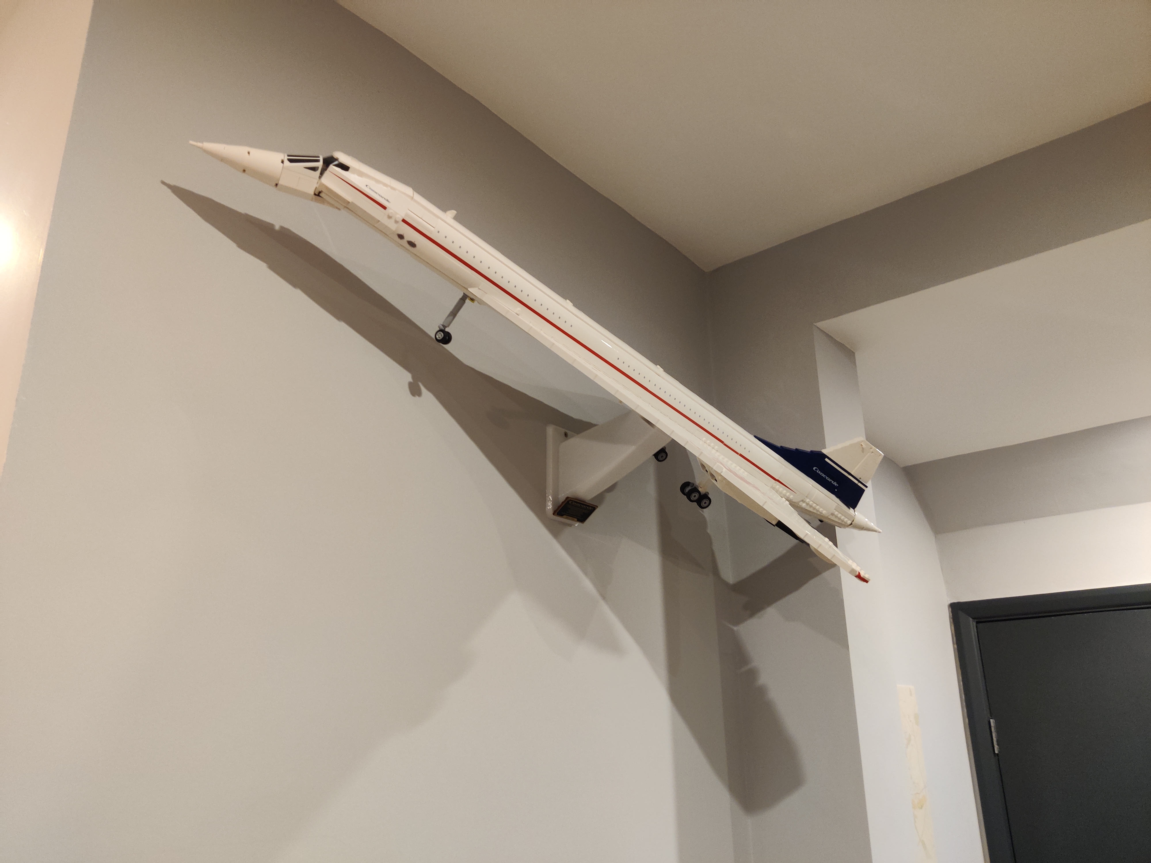 Lego Concorde Wall Mount