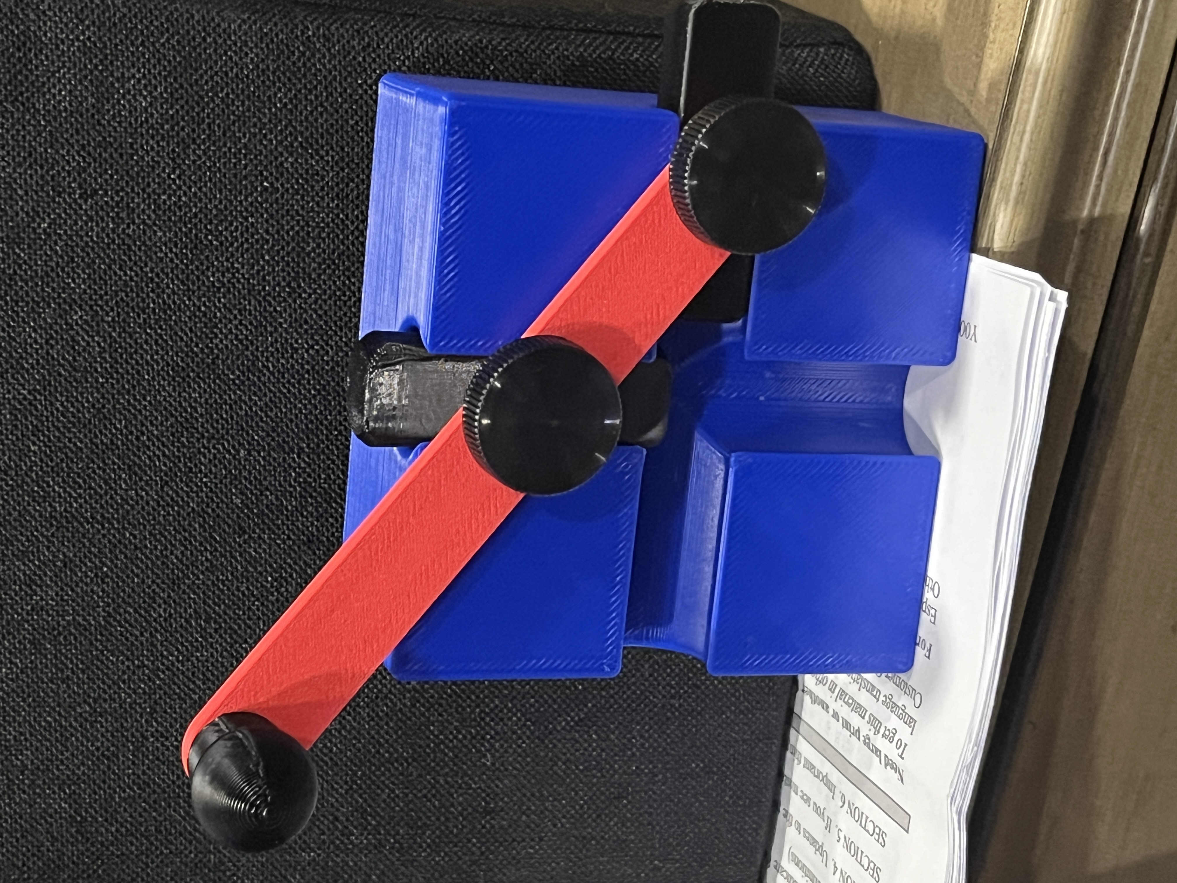 Crank Piston toy - Trammel of Archimedes