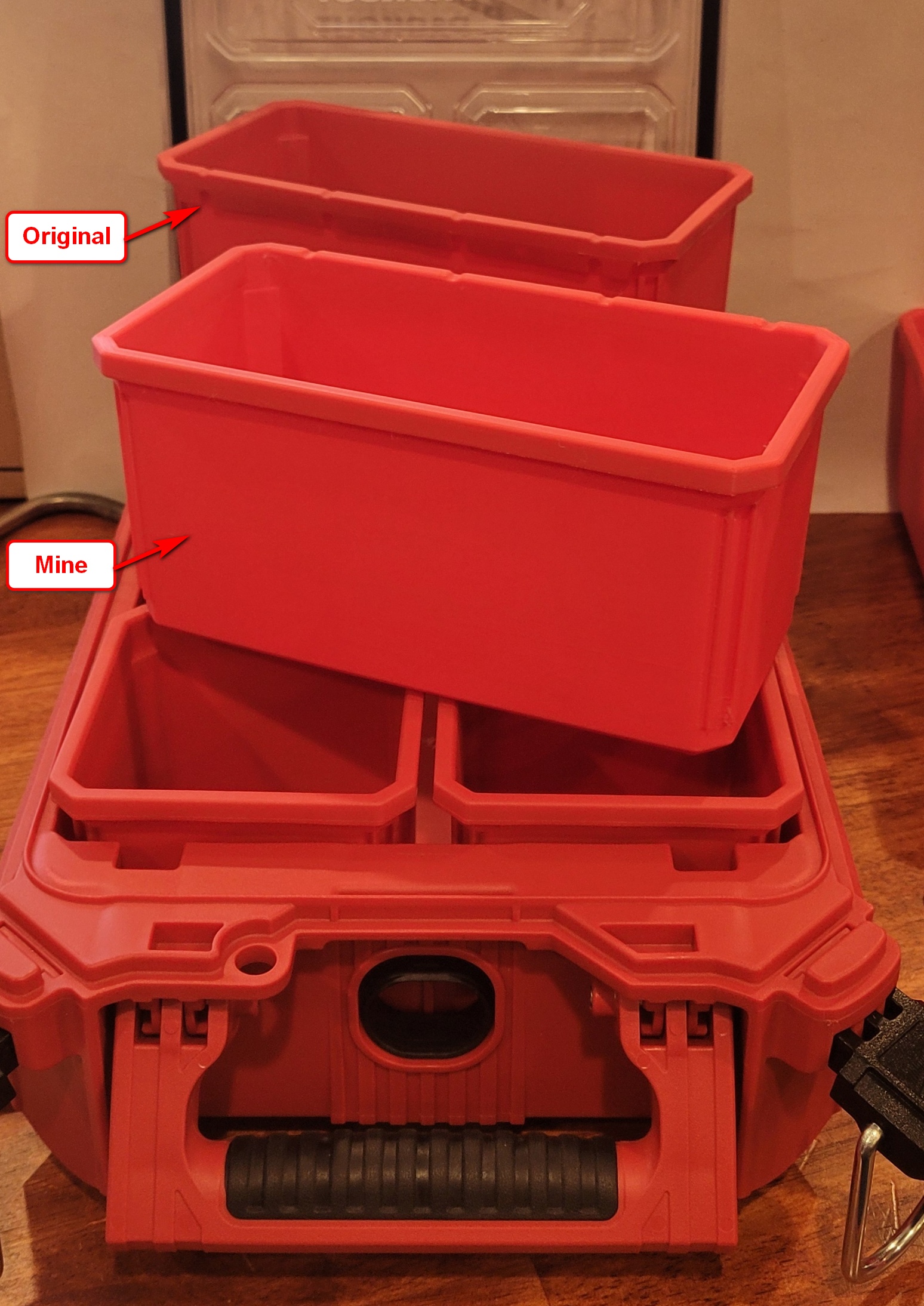 Milwaukee Packout Organizer Compatible Bin - Rectangle - photo 2