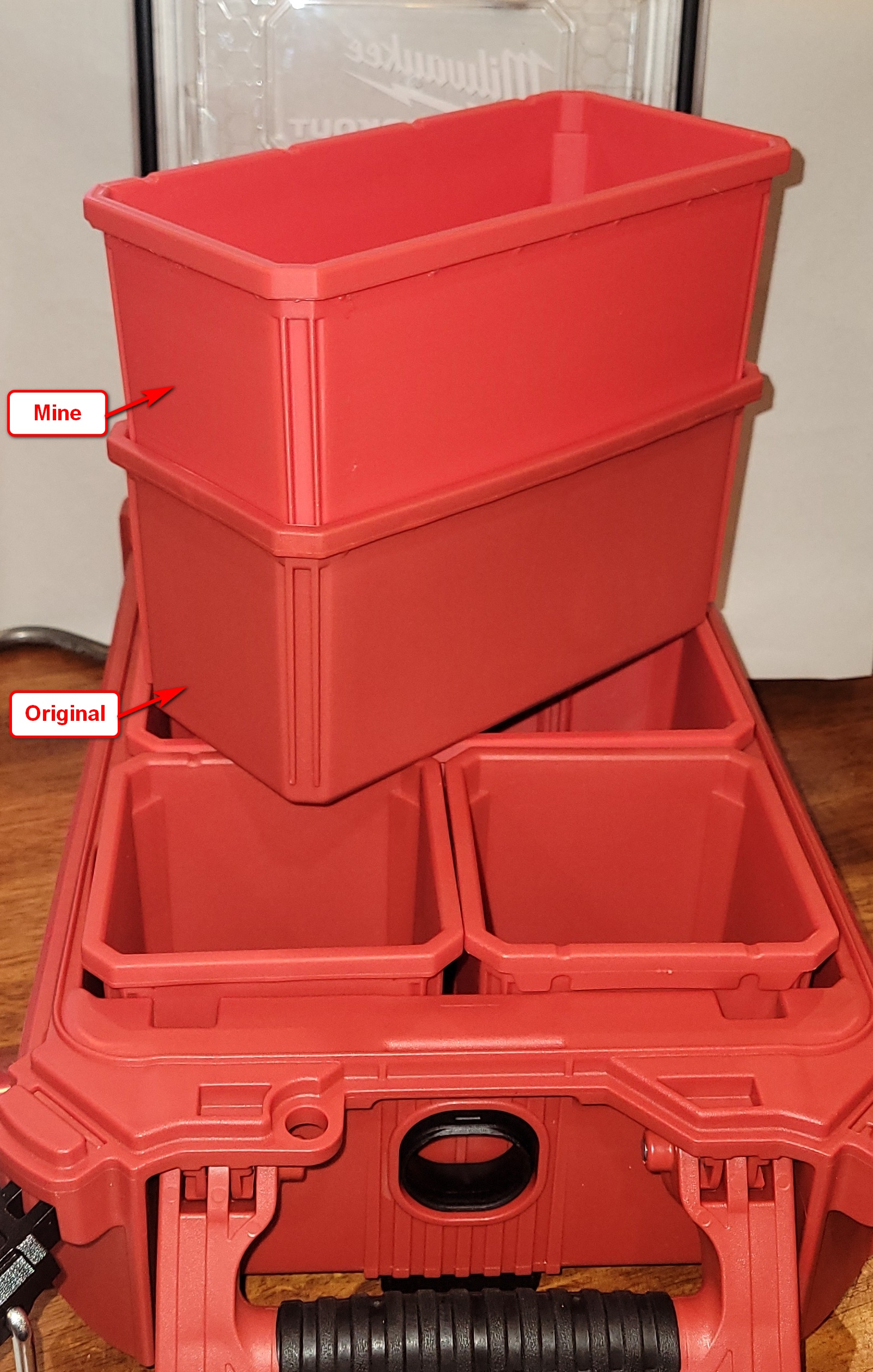 Milwaukee Packout Organizer Compatible Bin - Rectangle - photo 4