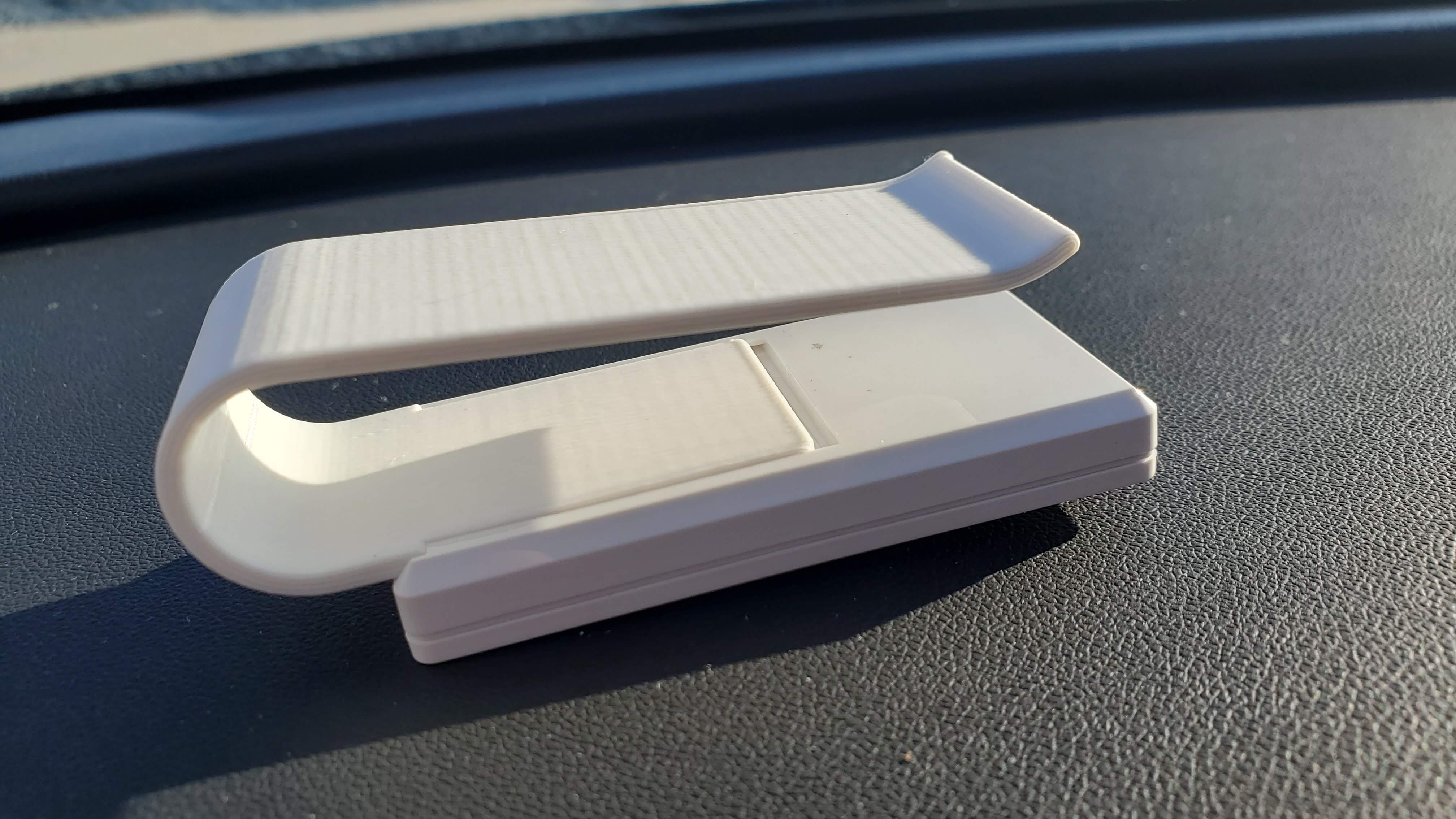 Exterior Light Remote Car Visor Clip - photo 2