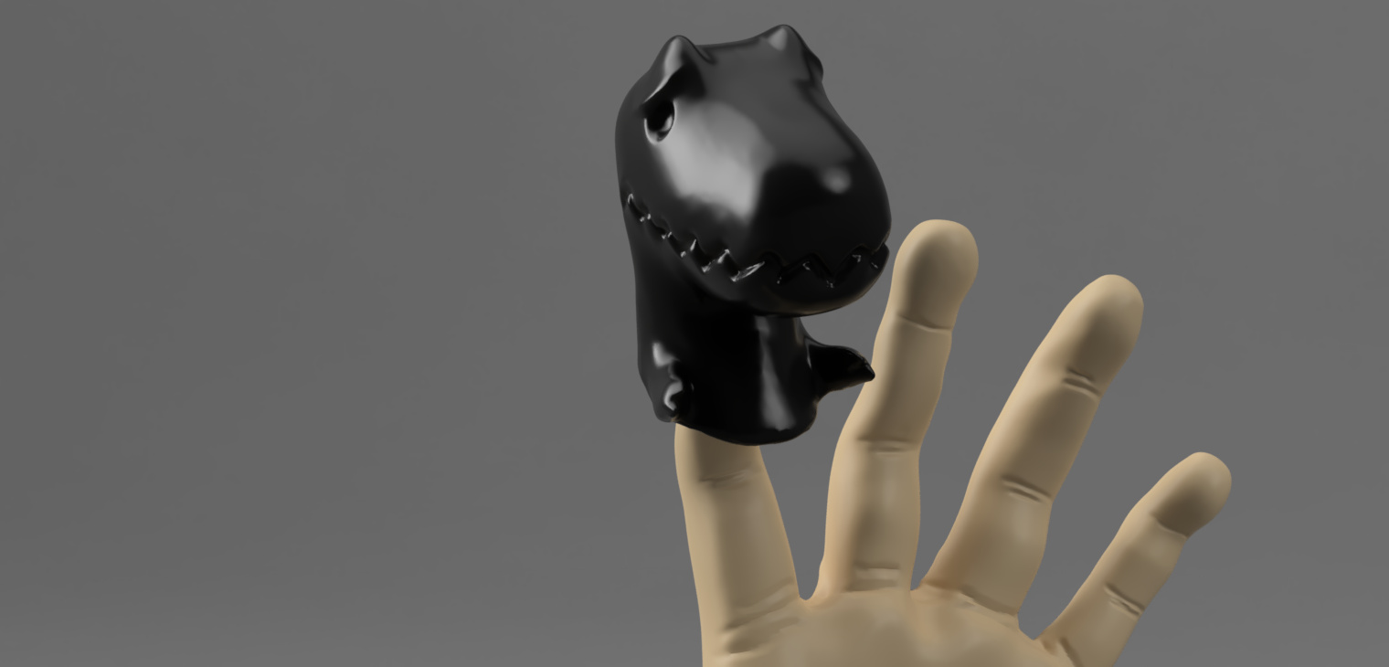 Clap T-rex Finger Toy - photo 2