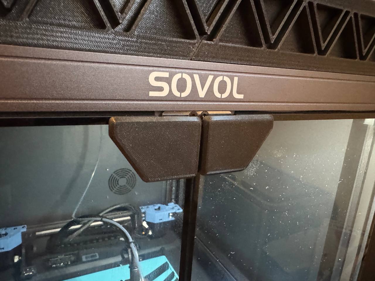 Slim magnetic door pieces for original Sovol SV08 enclosure