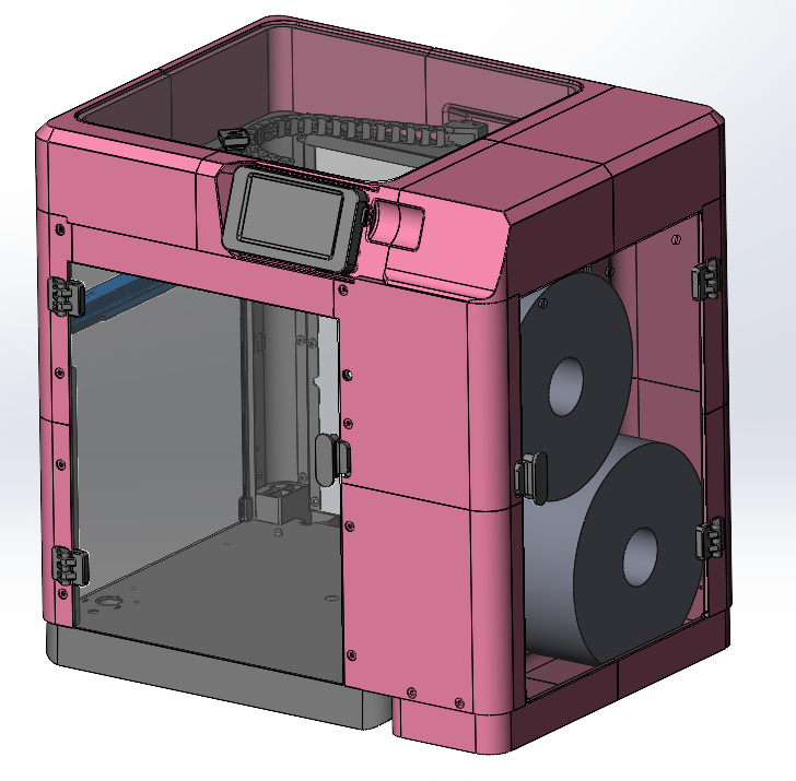 FLASHFORGE ADVENTURER 5M + spool storage