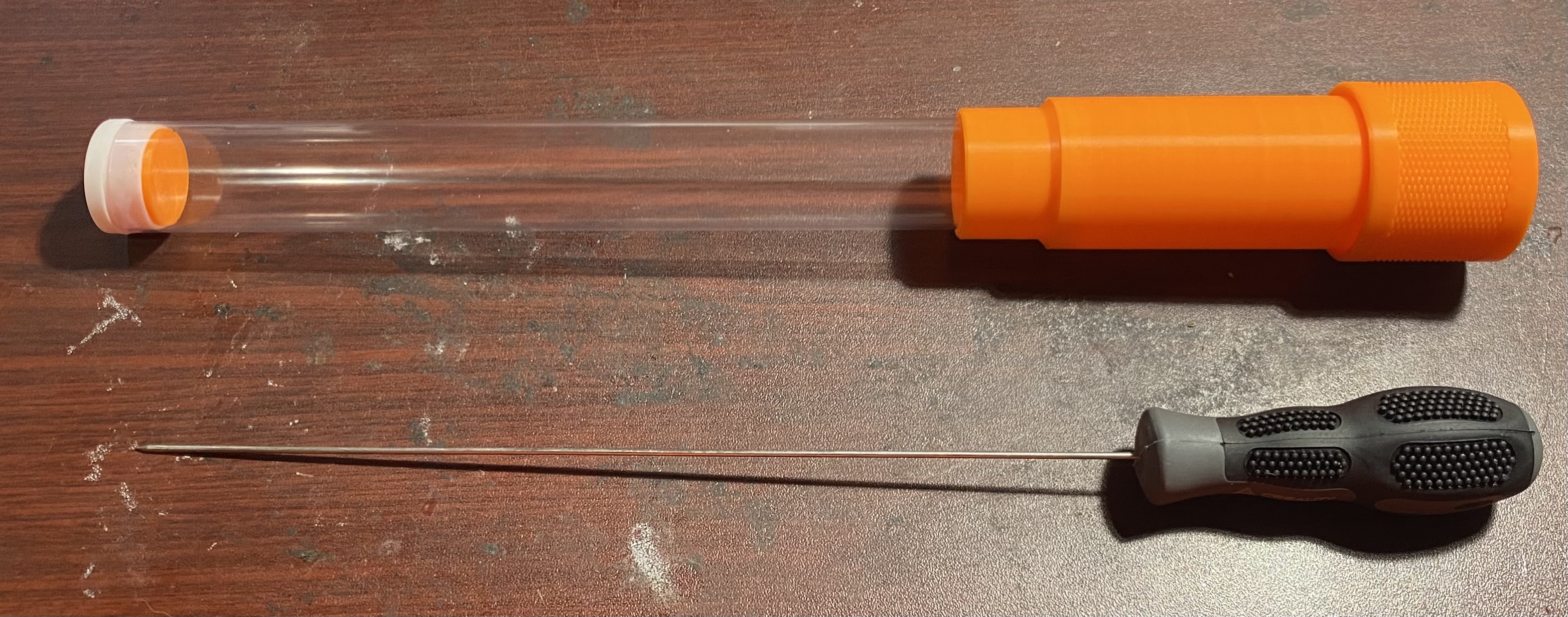 End Cap for Creality Clog Poke Nozzle Cleaning Tool (Uses Original Tube) - photo 3