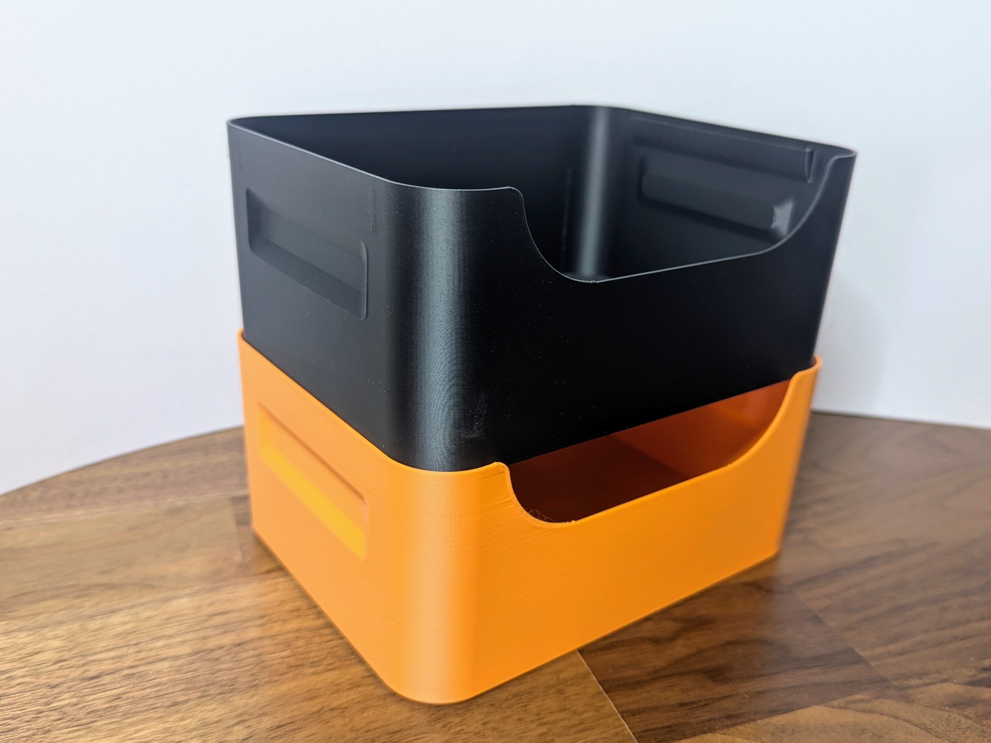 Sturdy Stackable Storage Tray