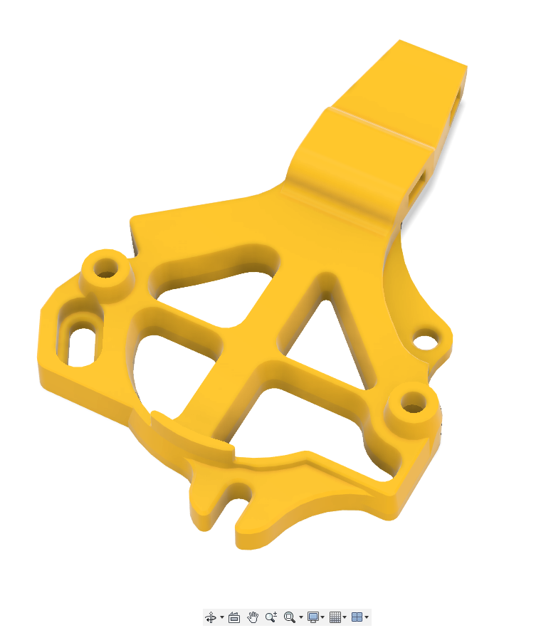 WWBMG Bigtreetech BTT EBB36 GEN2 A4T toolhead mount - photo 2