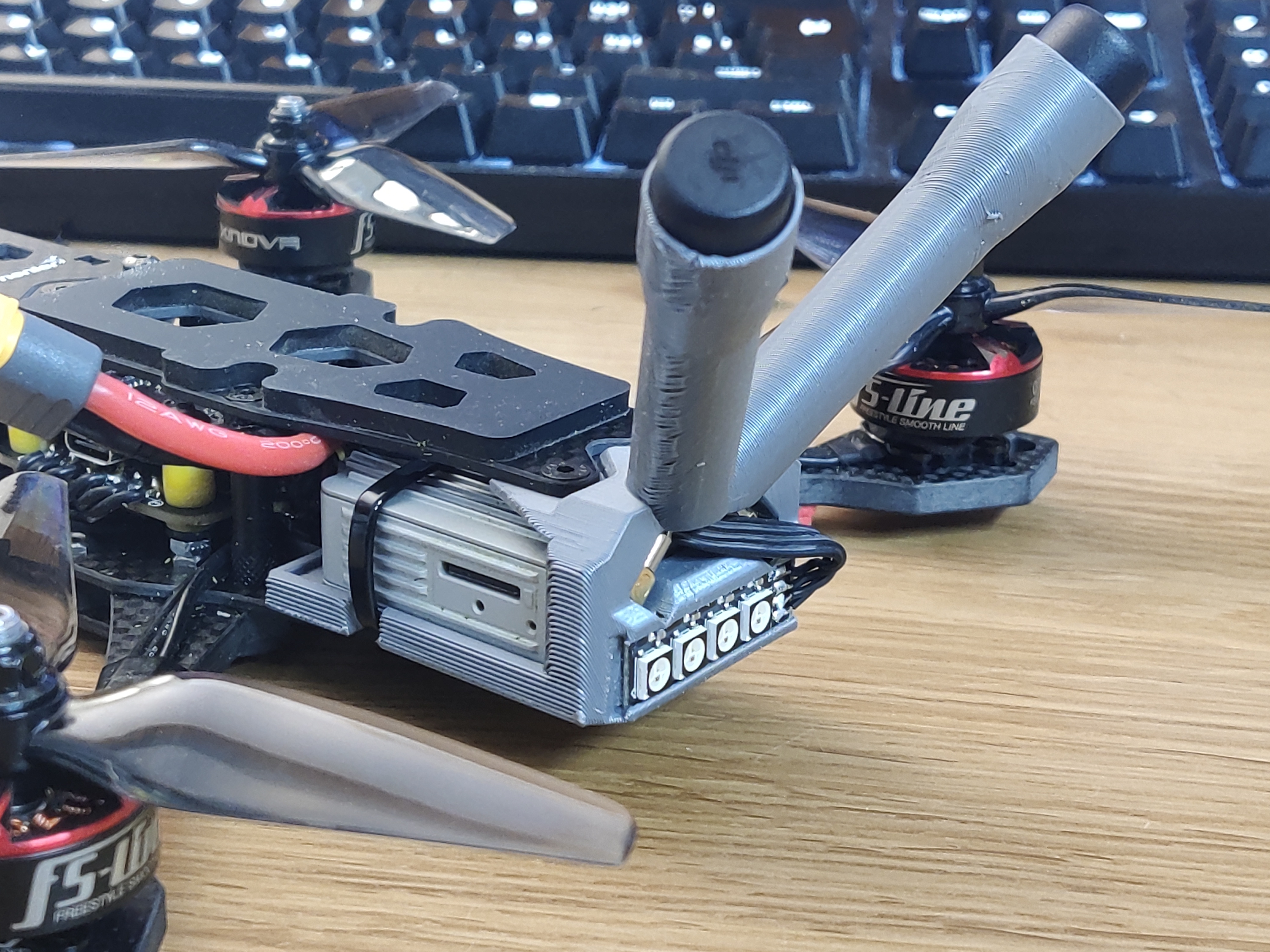 DJI Air Unit mount for QAV-S Frame (Lumenier)
