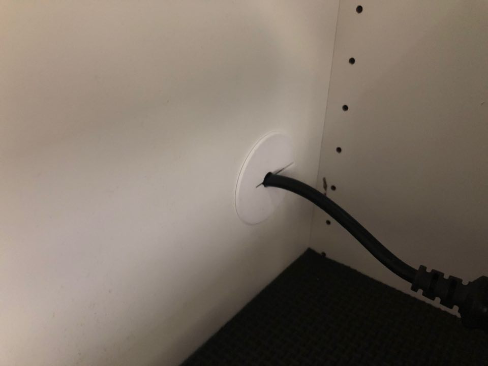 Cable grommet 30mm IKEA PLATSA