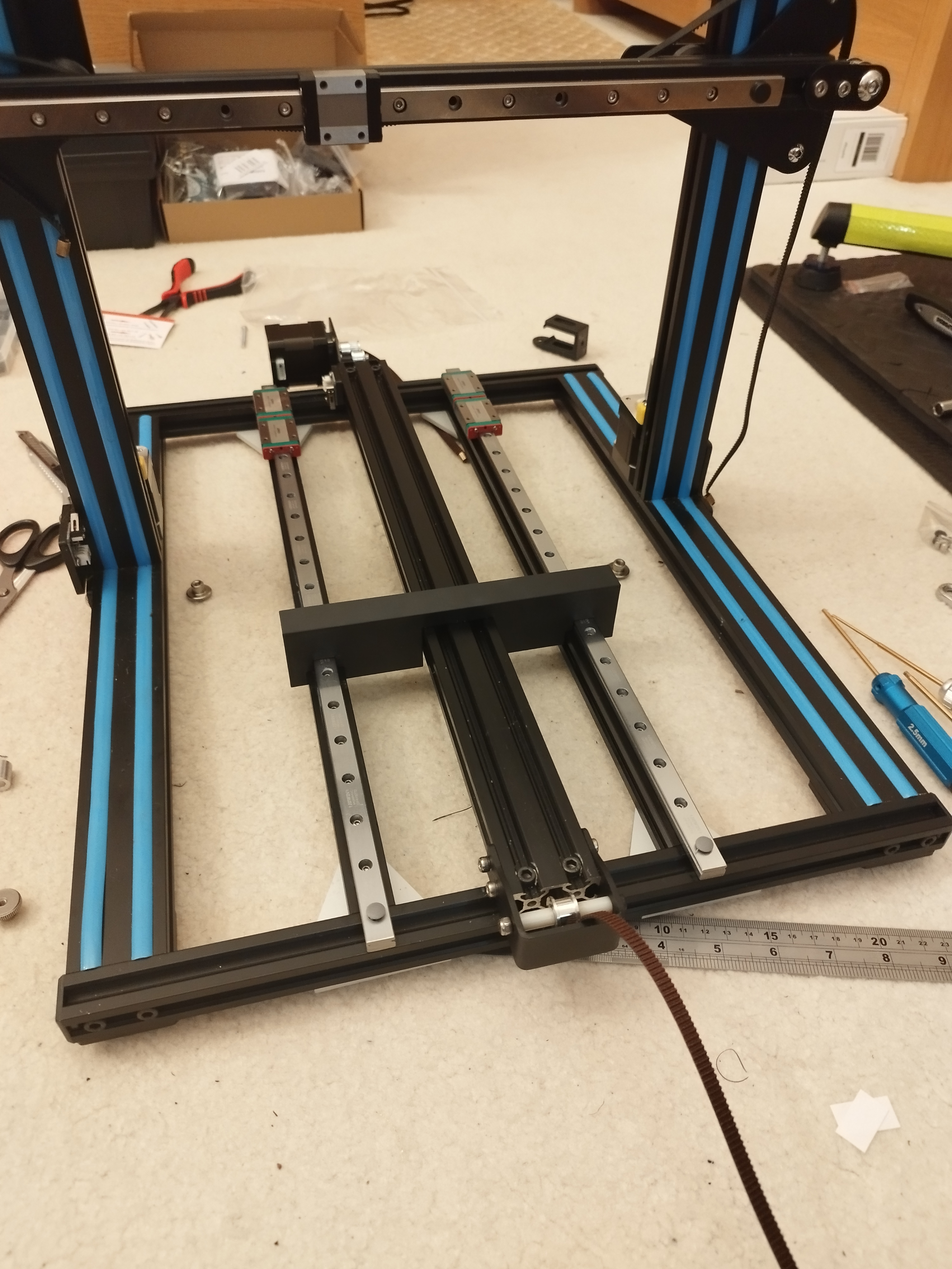 MGN 12 Dual Y Axis Linear Rail Spacer Tool CR10 S