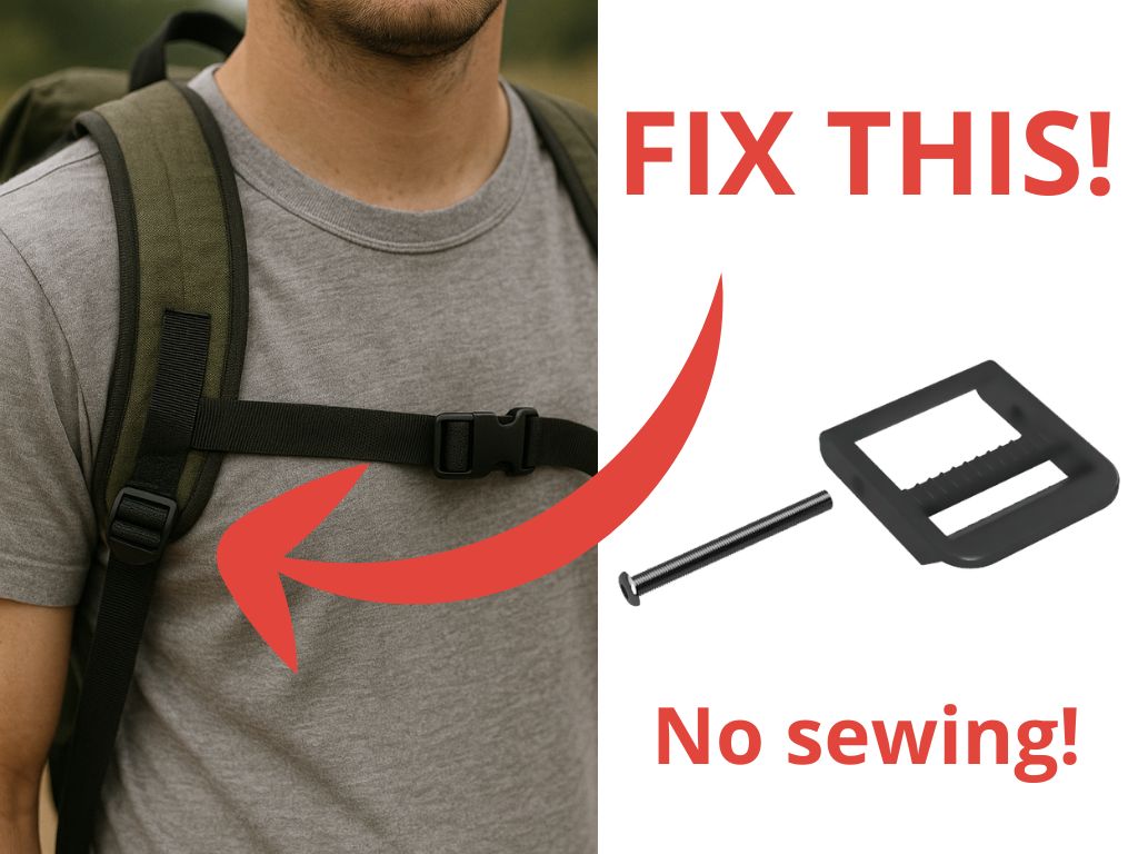 Backpack Strap Repair Buckle (20mm / 25mm / 30mm)