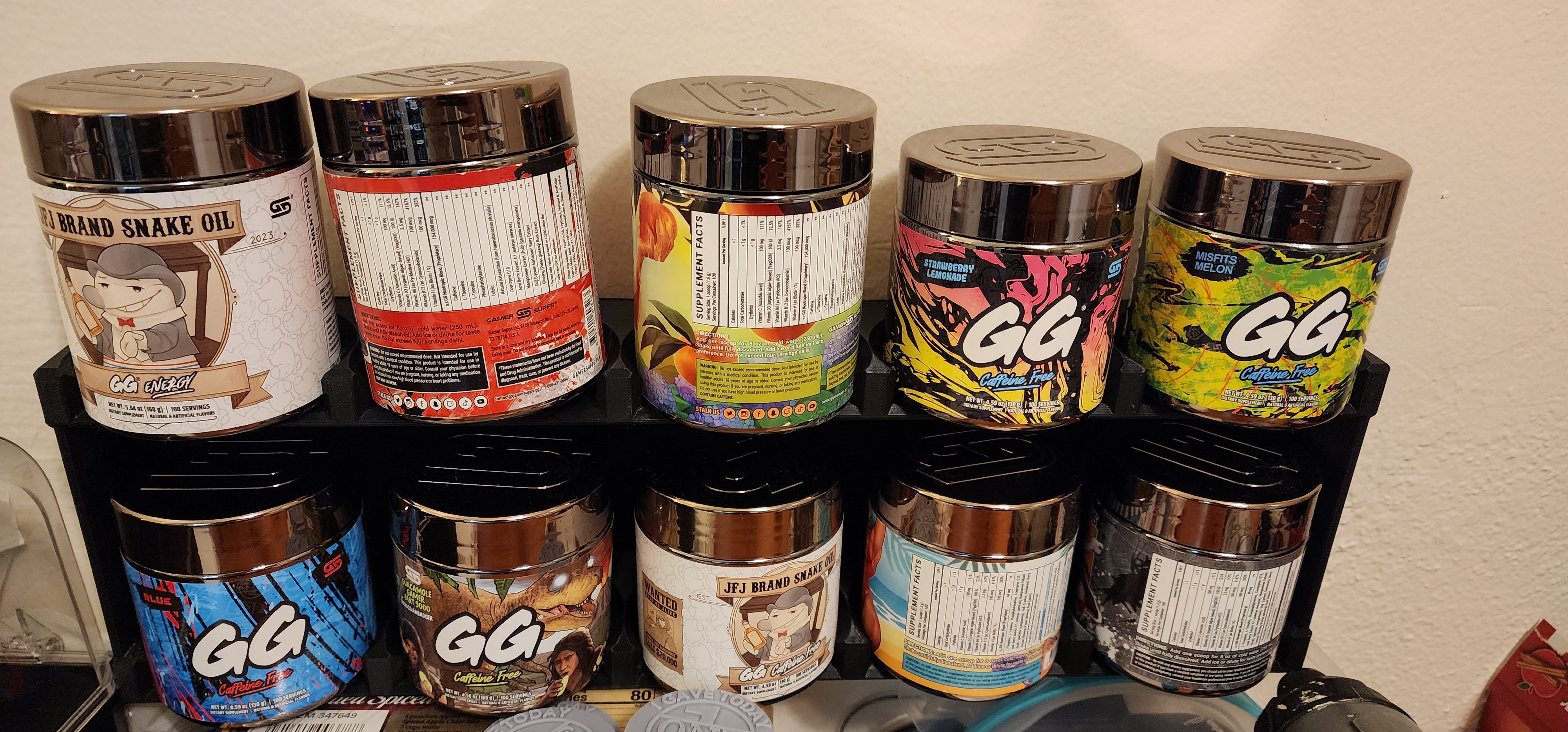 GAMER SUPPS 10 CAN SHELF - photo 2