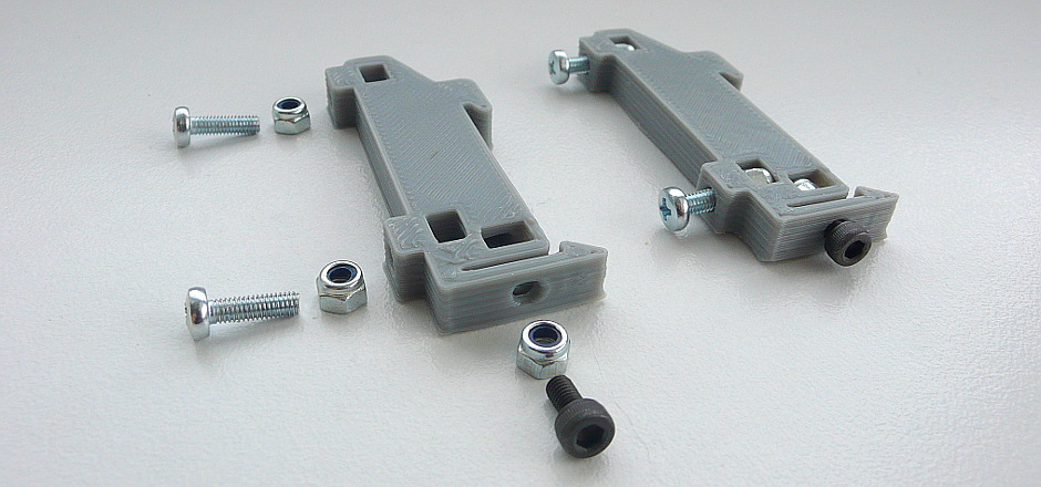 Customize DIN rail mount clip - photo 4