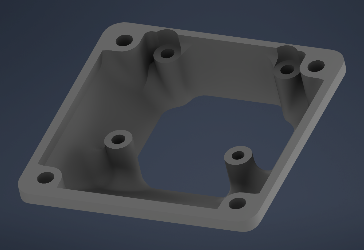 Ender 3 V3 SE 25-40mm fan bracket - Low profile