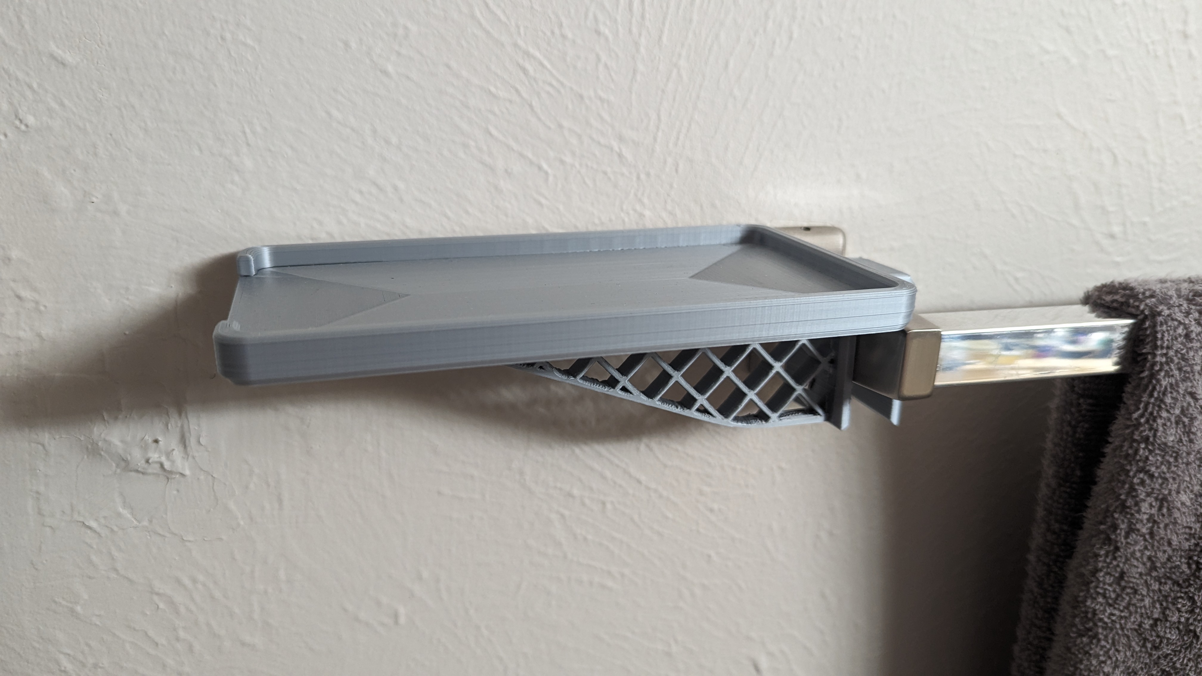 Towel Bar Shelf