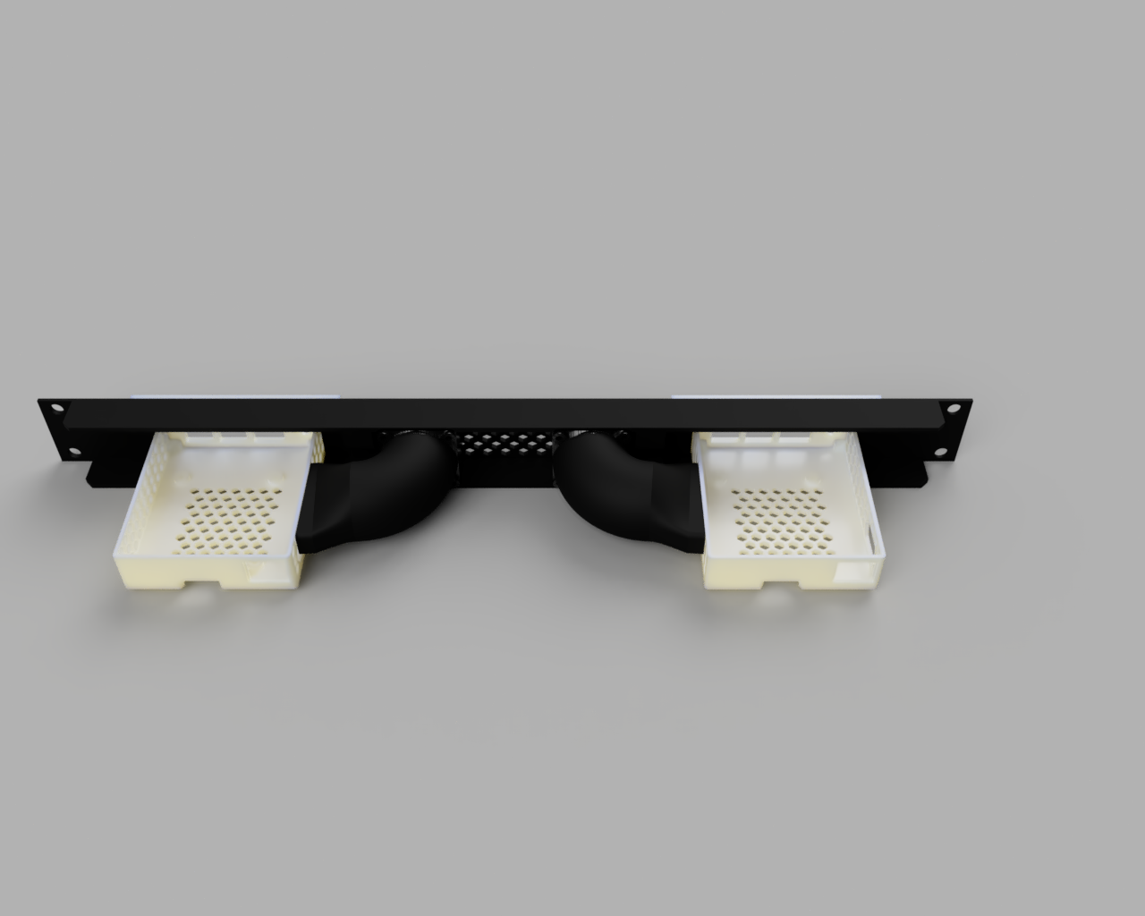 Well cooled double rack mount for Raspberry Pis - photo 3