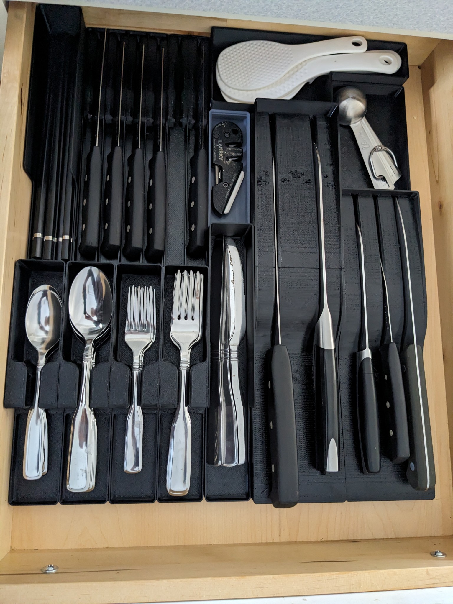 4 Gridfinity Kitchen Knife Blocks - photo 3