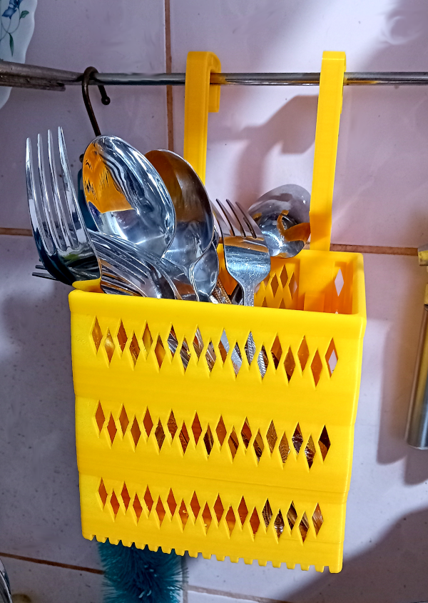 Kitchen basket for spoons, forks and knives - photo 2