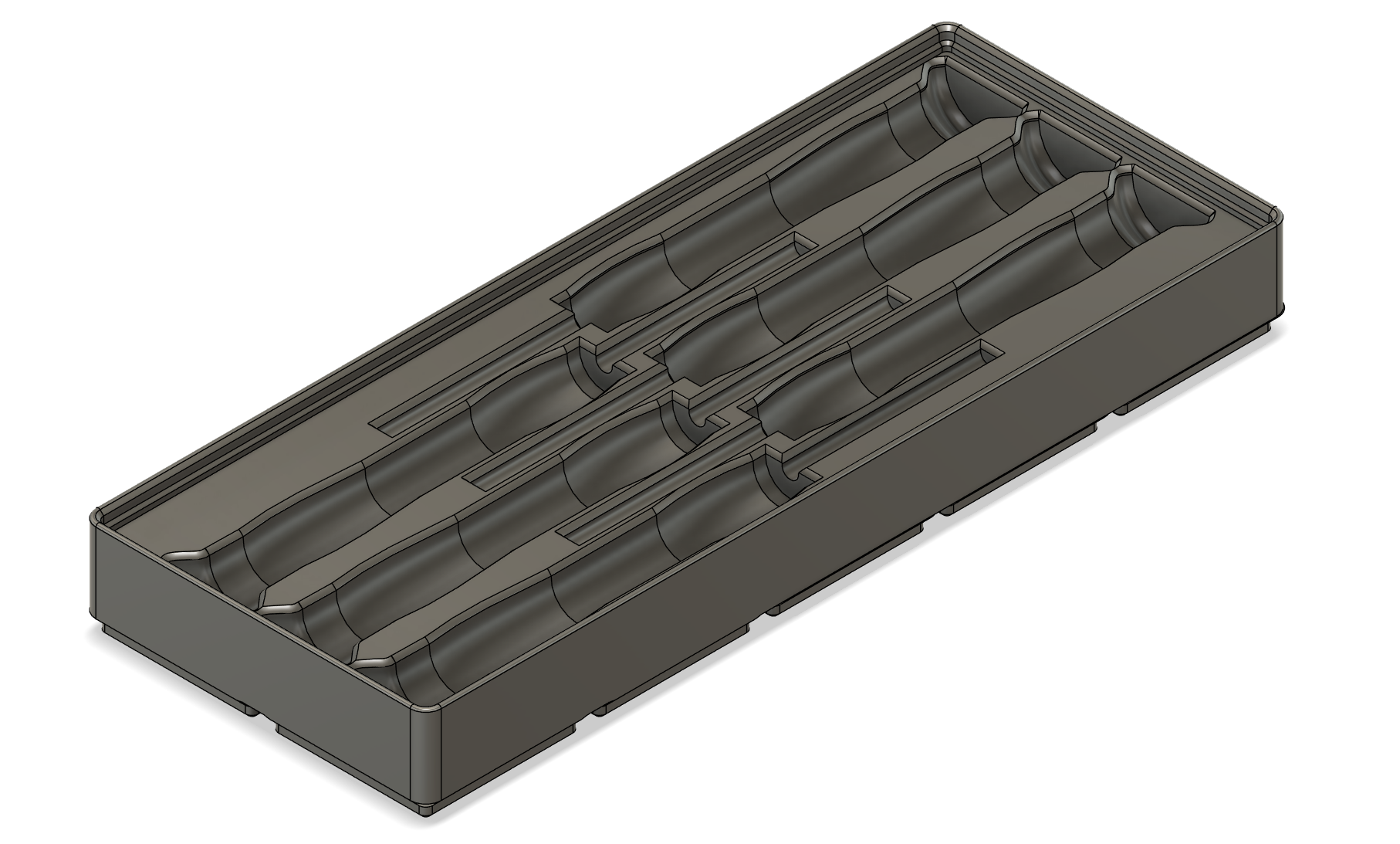 Gridfinity 6x Precision Screwdriver Set Tray - photo 2