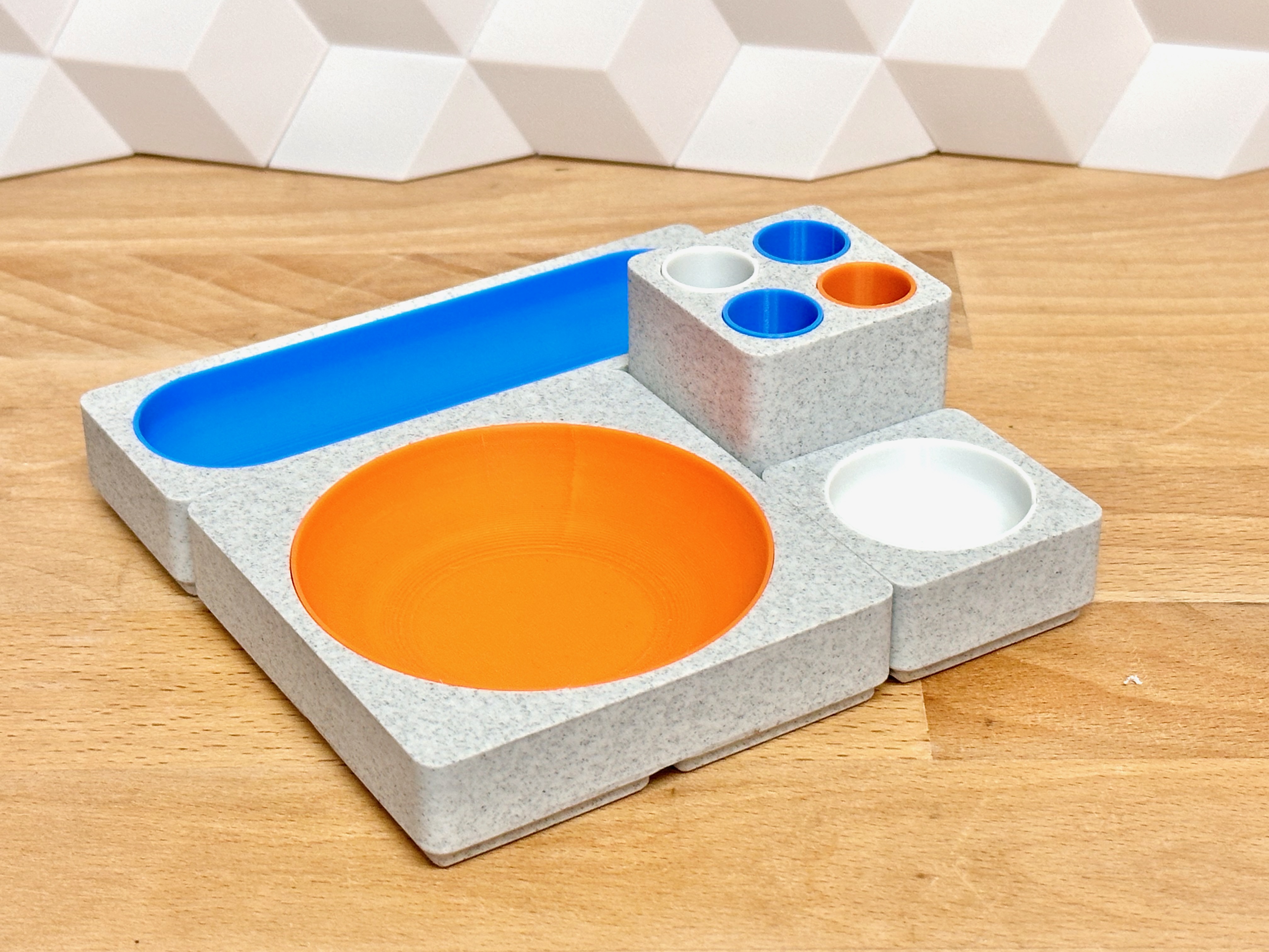 Gridfinity Tray / Bowl - Catch-it-all organizer for the desk - photo 4