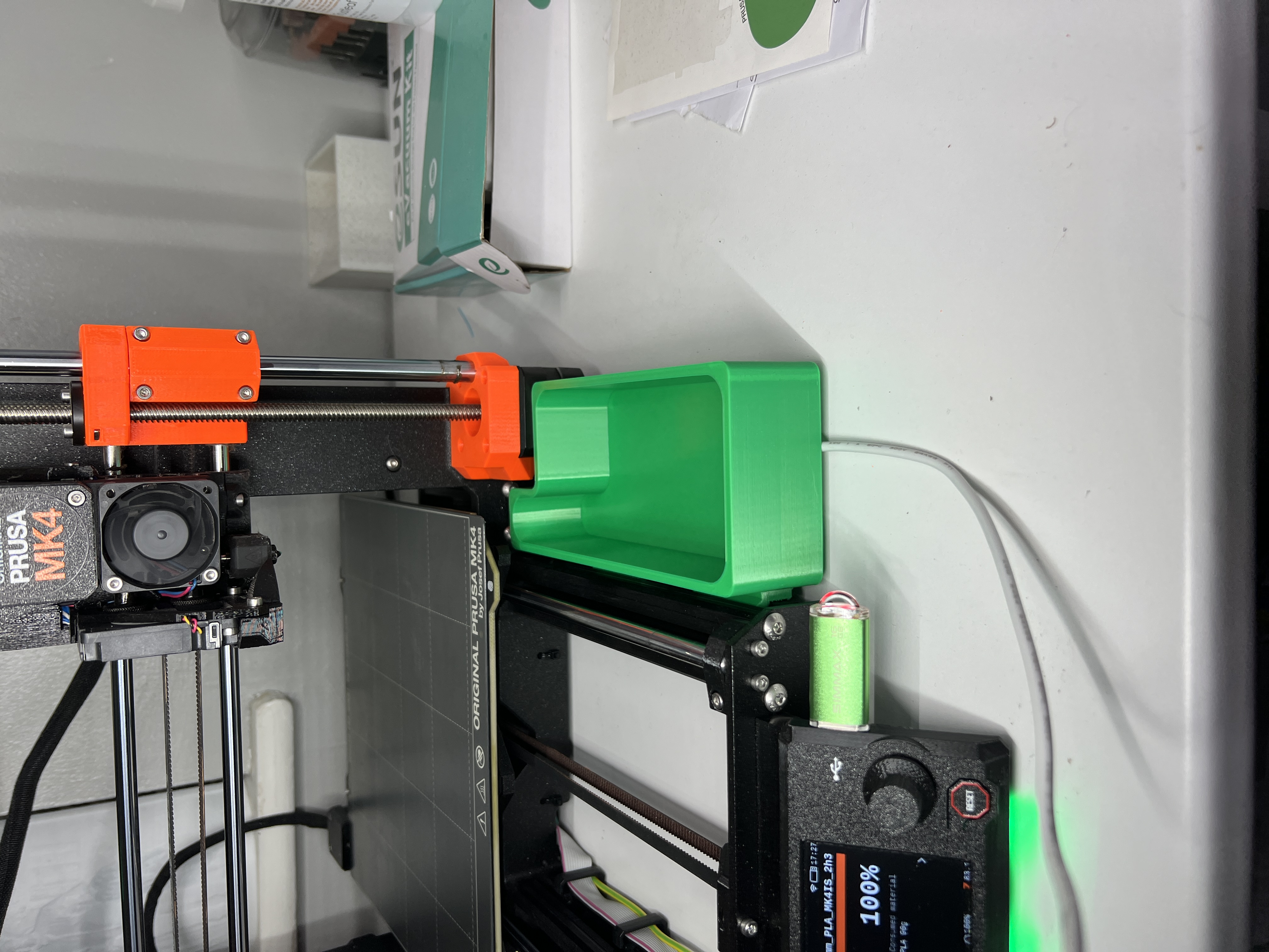 Prusa mk3/mk4 side tool tray/bin - photo 2