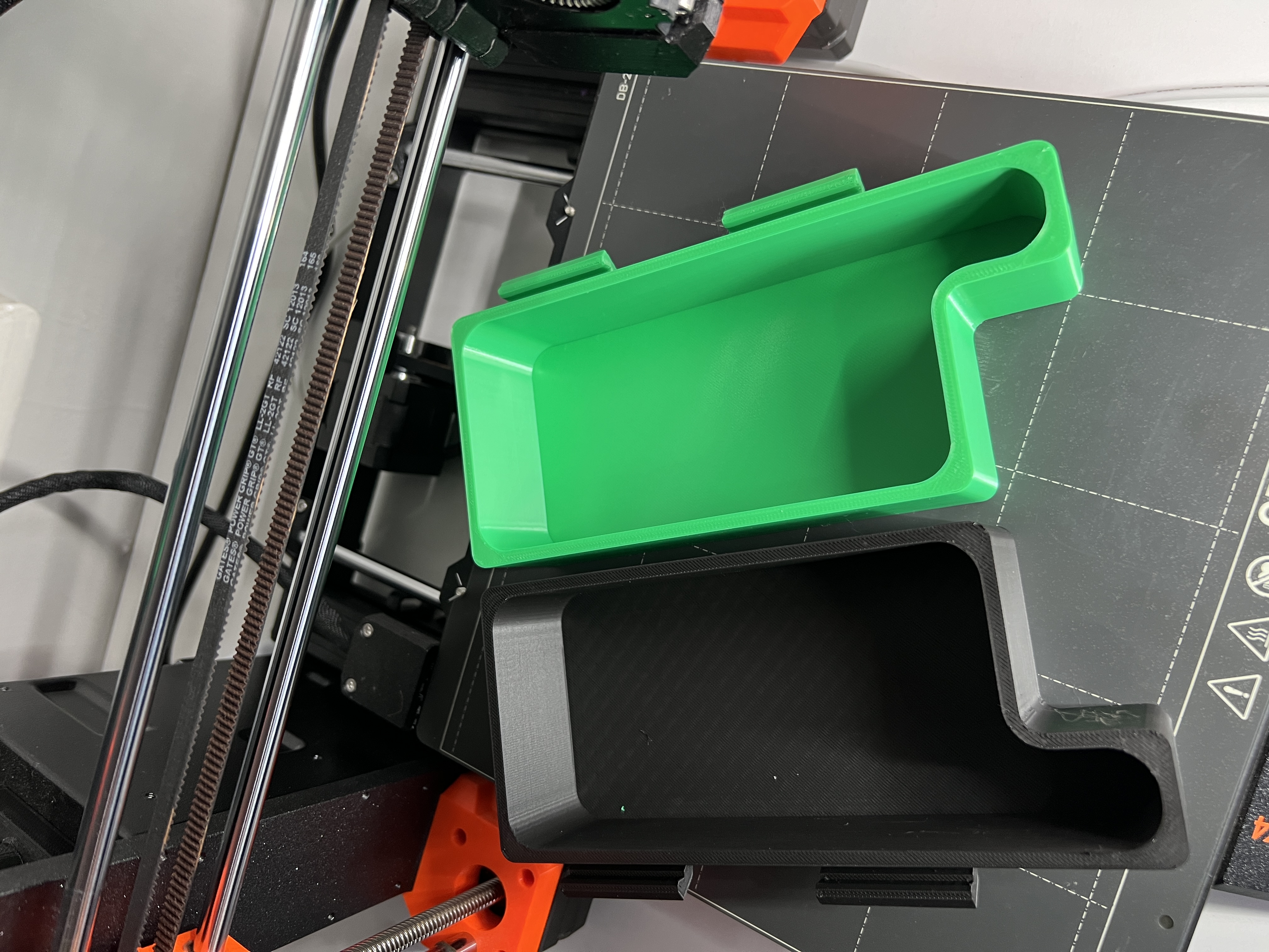 Prusa mk3/mk4 side tool tray/bin