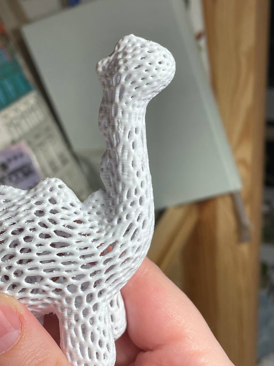 Voronoi Cute Stylized Dinosaur Toy - photo 2