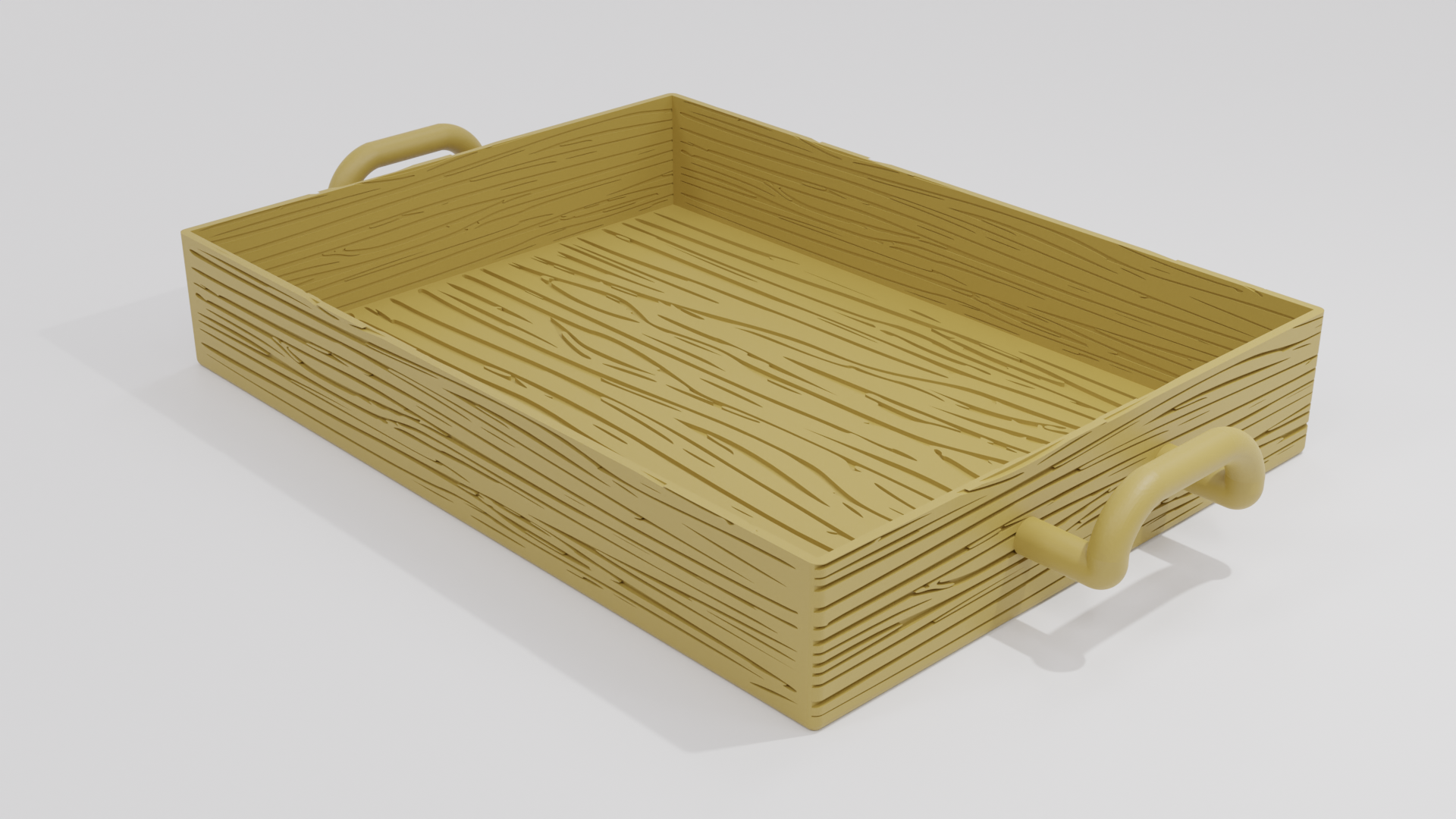 Wooden tray (home decoration)