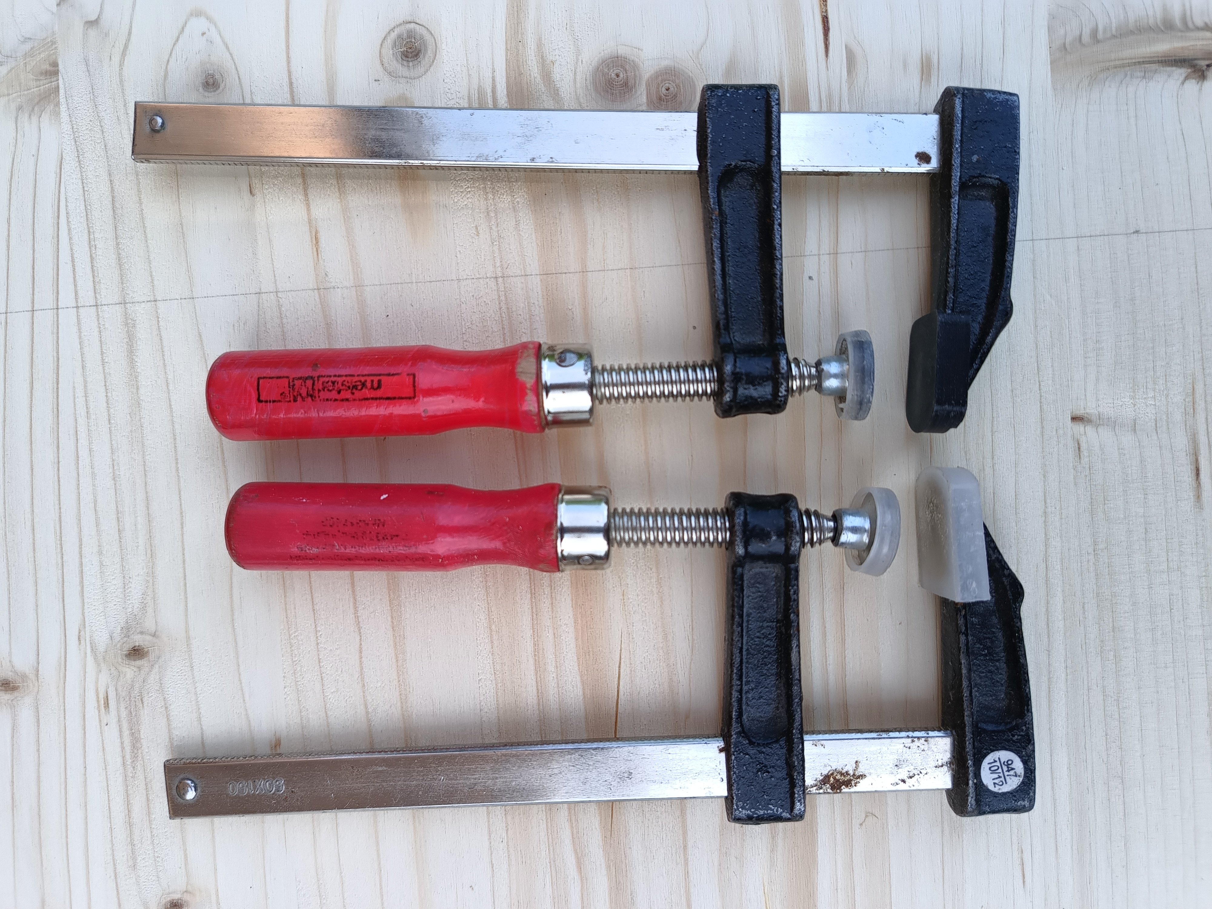 30x150mm carpenter's clamp spare bootie - photo 2