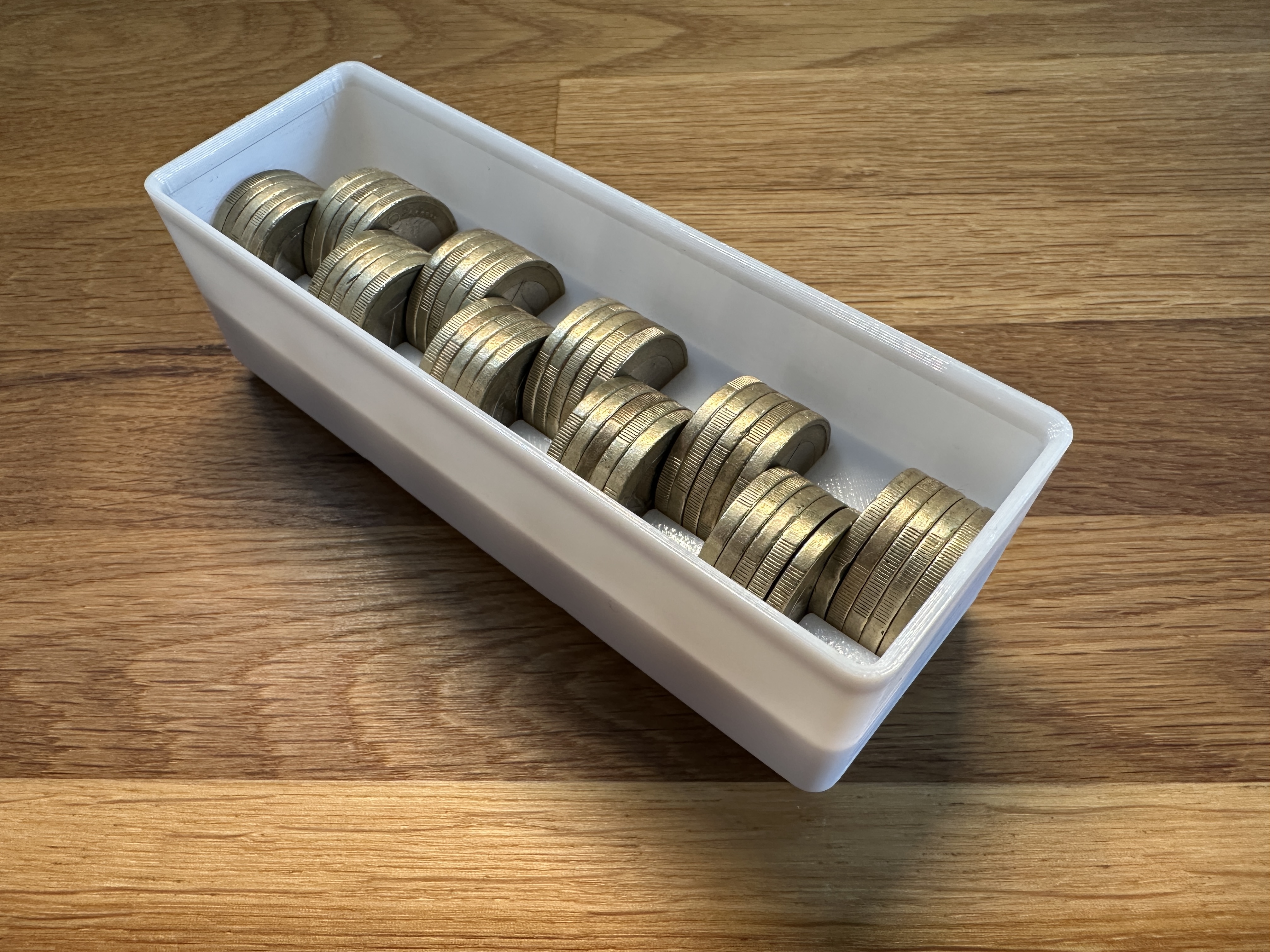 Gridfinity - Coin Tray 1€