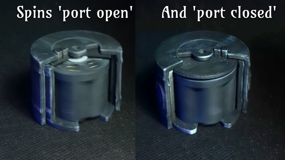 D6 Roller Bullets, dice and spinning container - photo 2