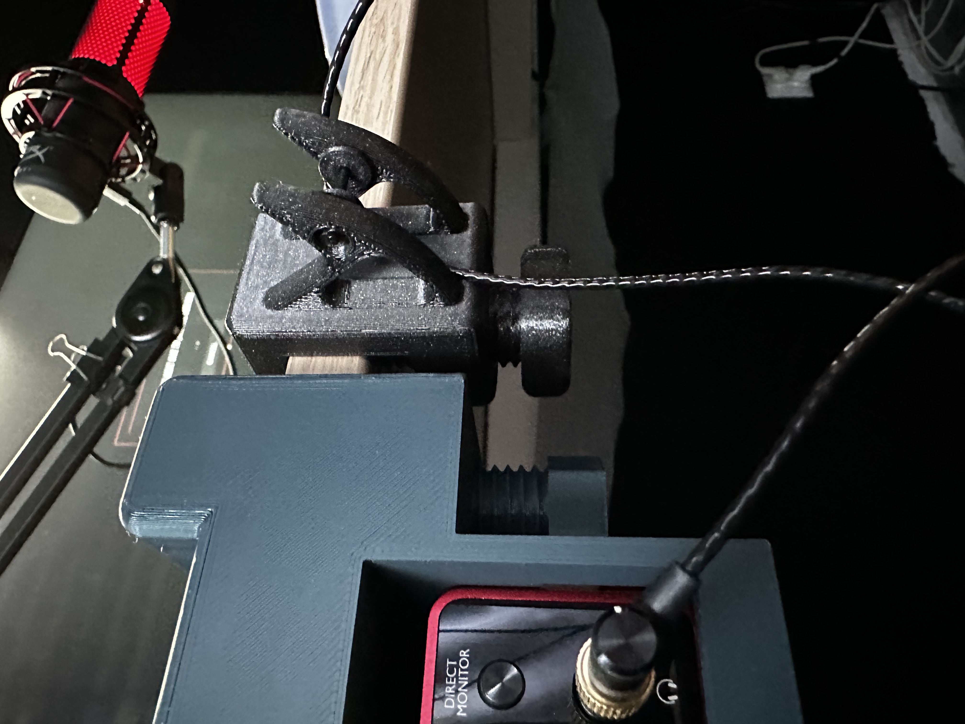 Desk Headphones holder with clamp - photo 3