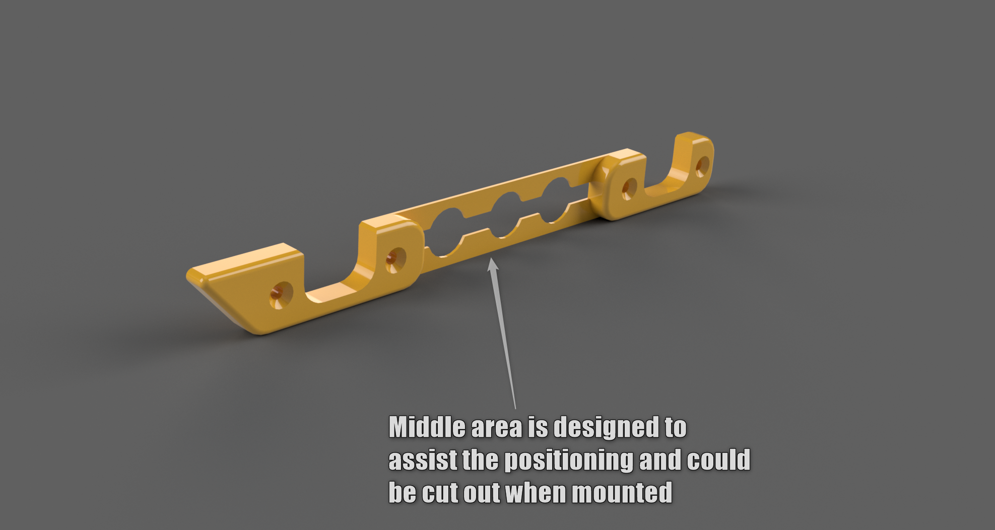 Filament wall storage shelf holder (for 25mm support timbers) / .f3d file included - photo 2