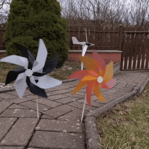 Pinwheel - Plastic windmill toy