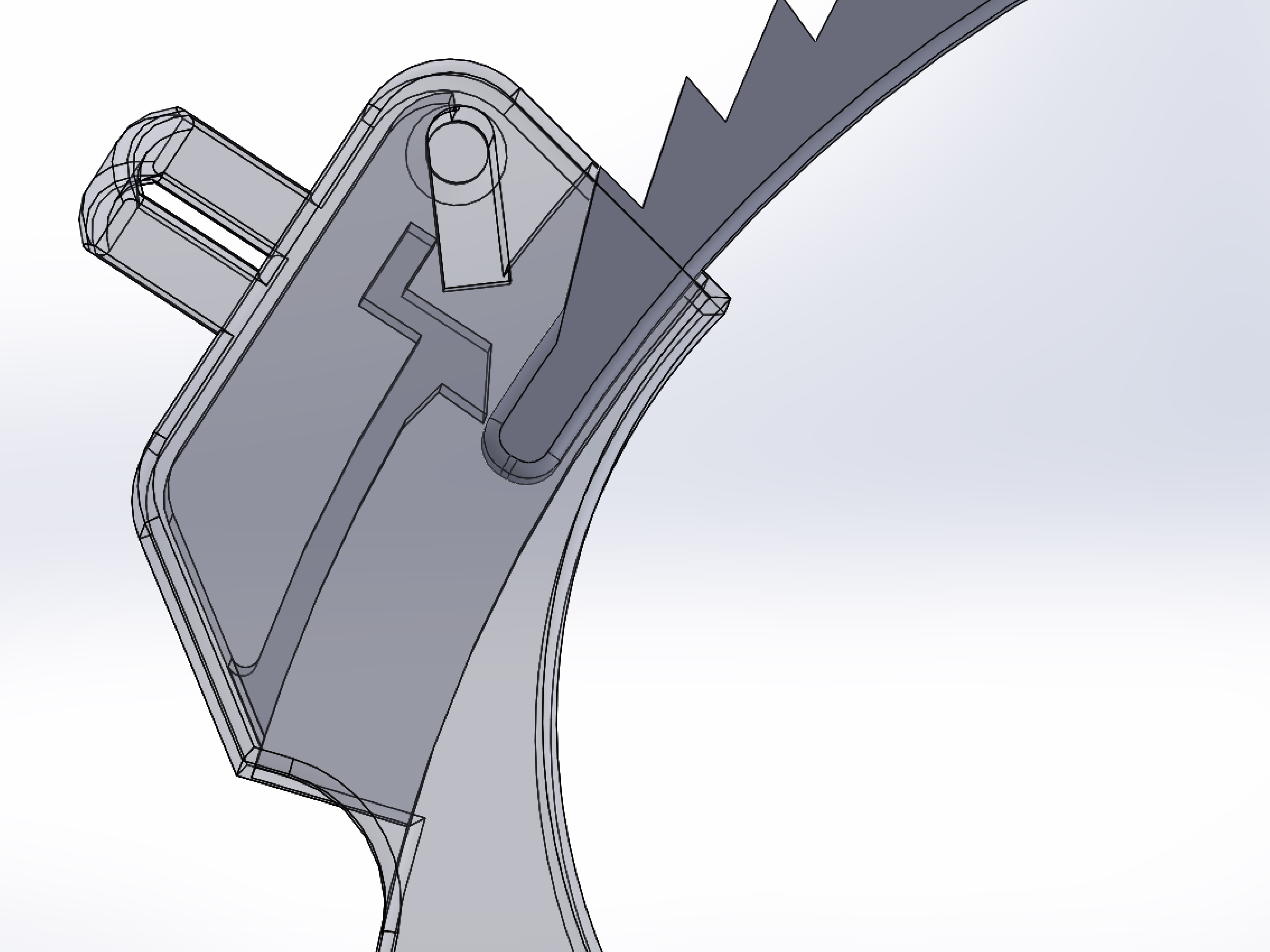 Toy Handcuffs with Key (print-in-place) - photo 3
