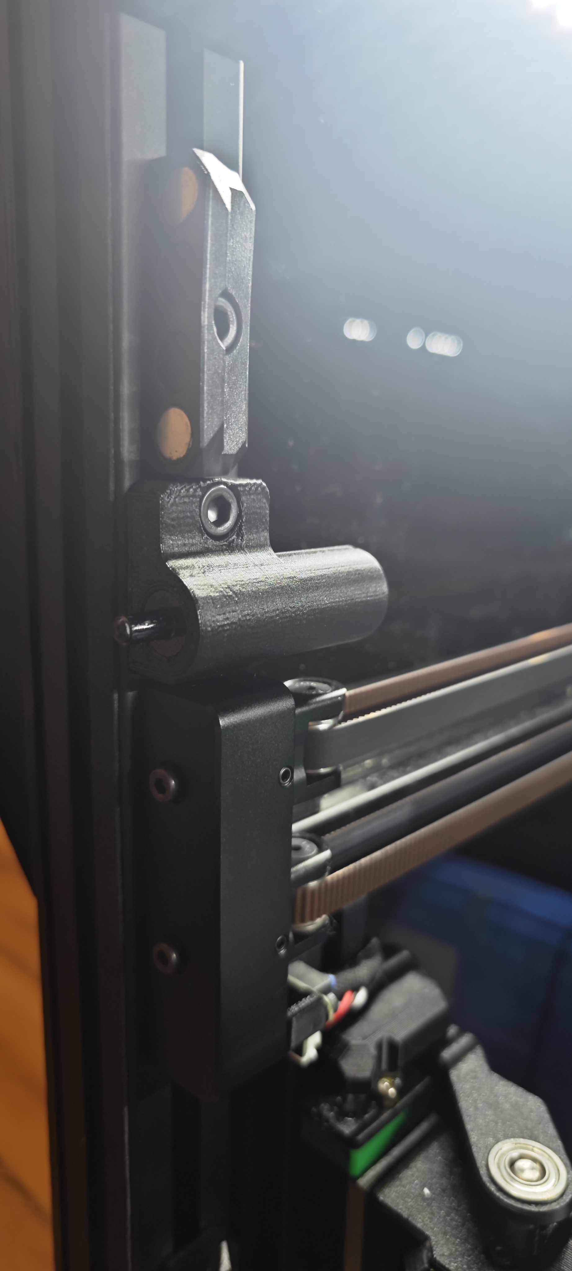 Soft close door dampner case mount for 3030 V-core 4 ratrig - photo 2