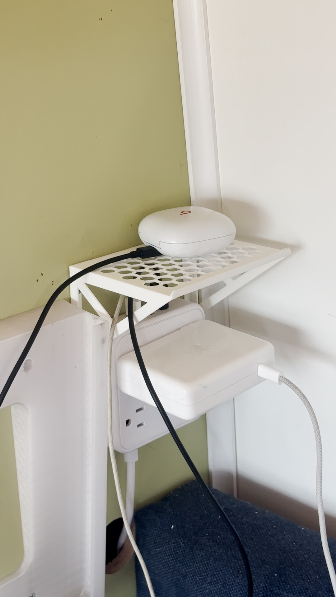 Charging Shelf (fits over 2x2 outlet)
