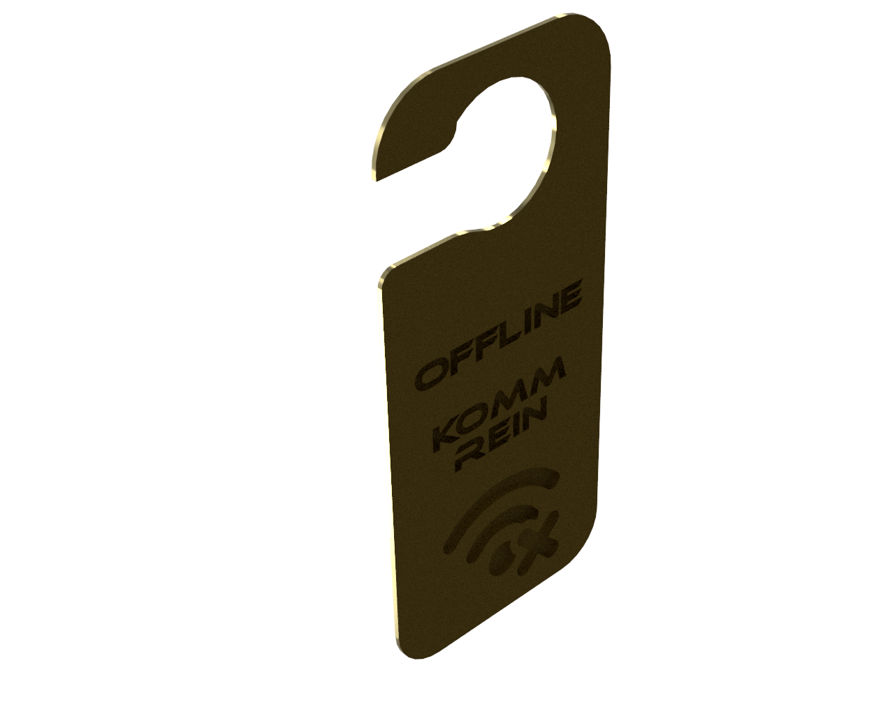 Door sign Twitch / Live - photo 2